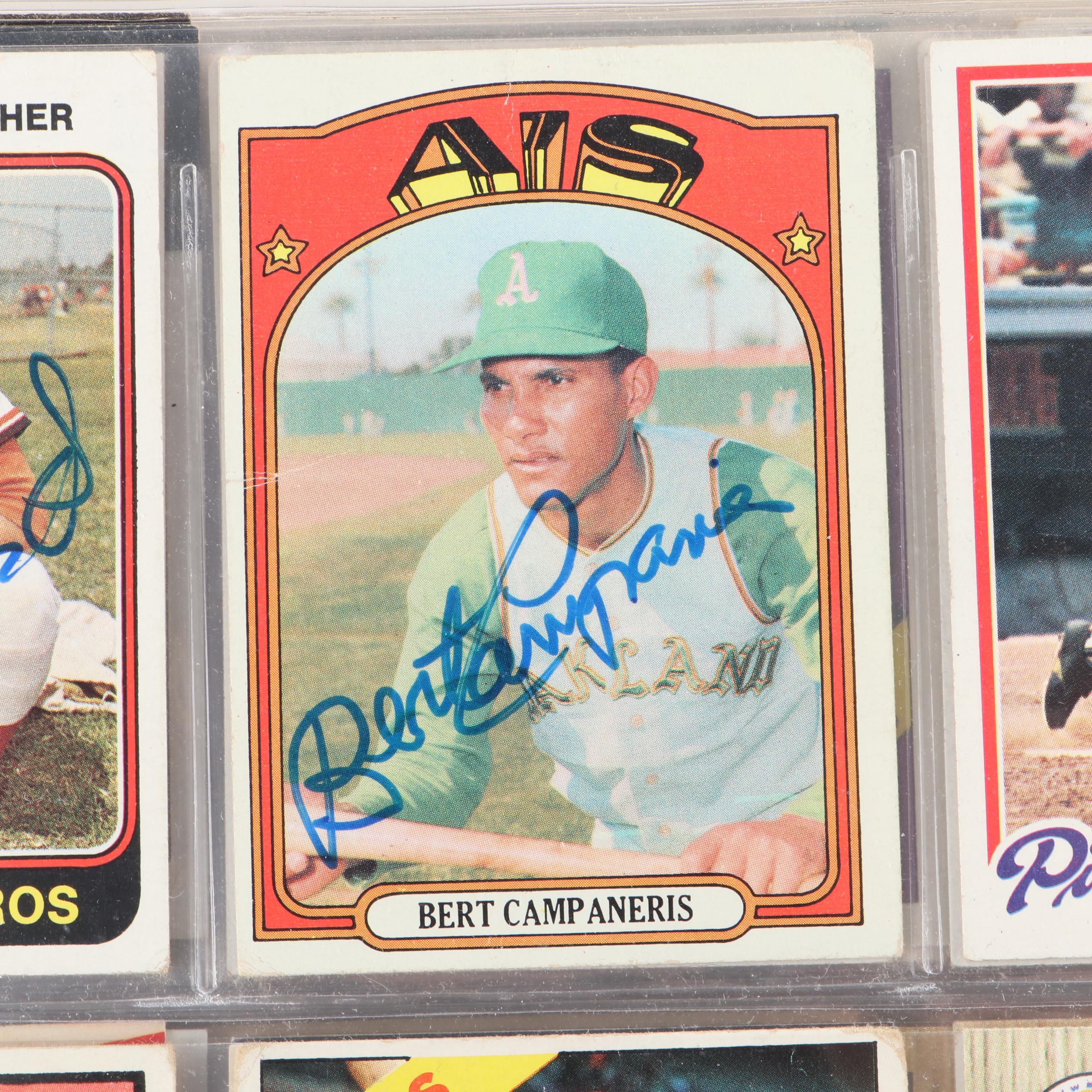 MLB Signed Card Collection, Schoendienst, Perry, Virdon, Konerko and More