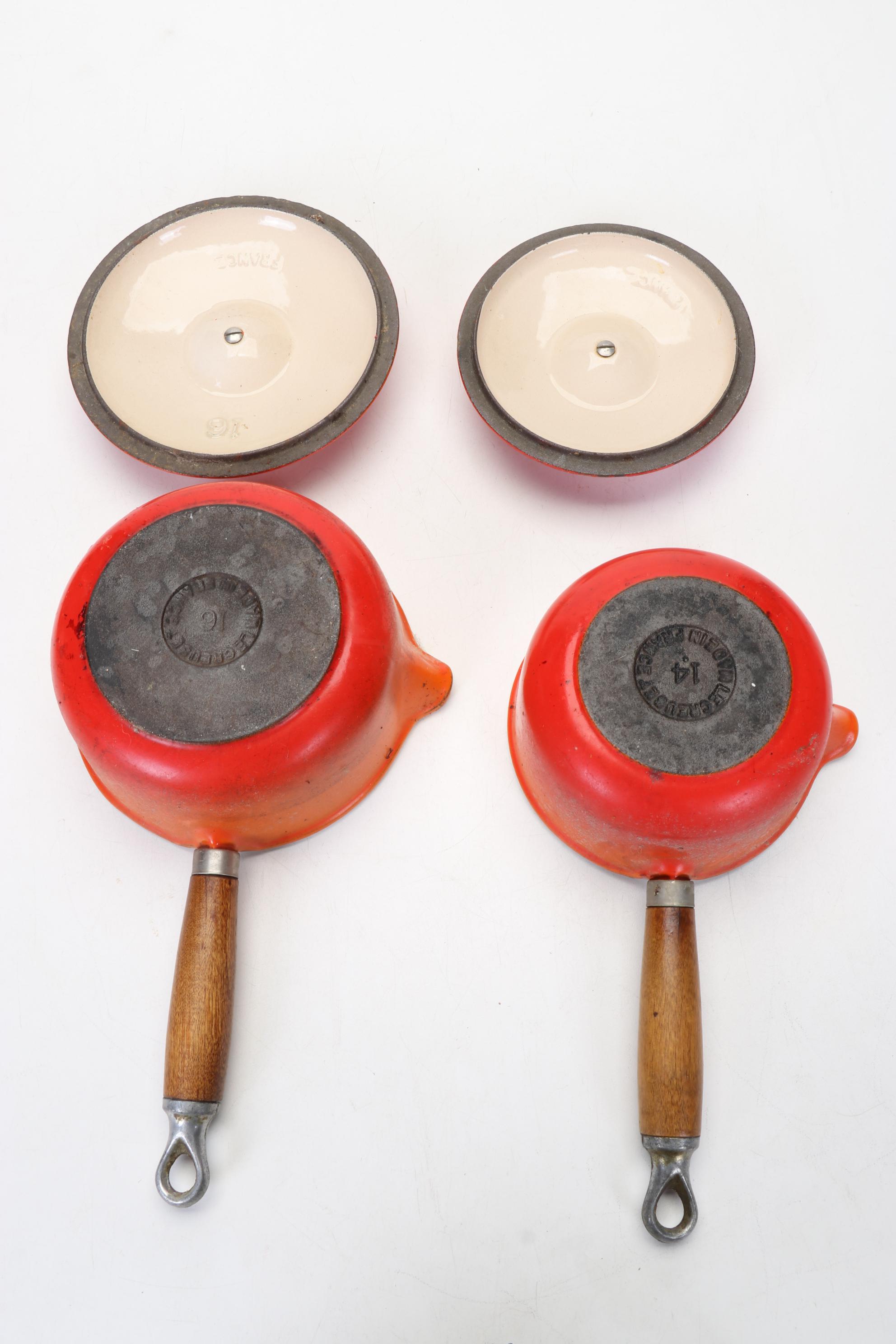 Le Creuset Oval Dutch Oven with Kettle and Pan Collection EBTH