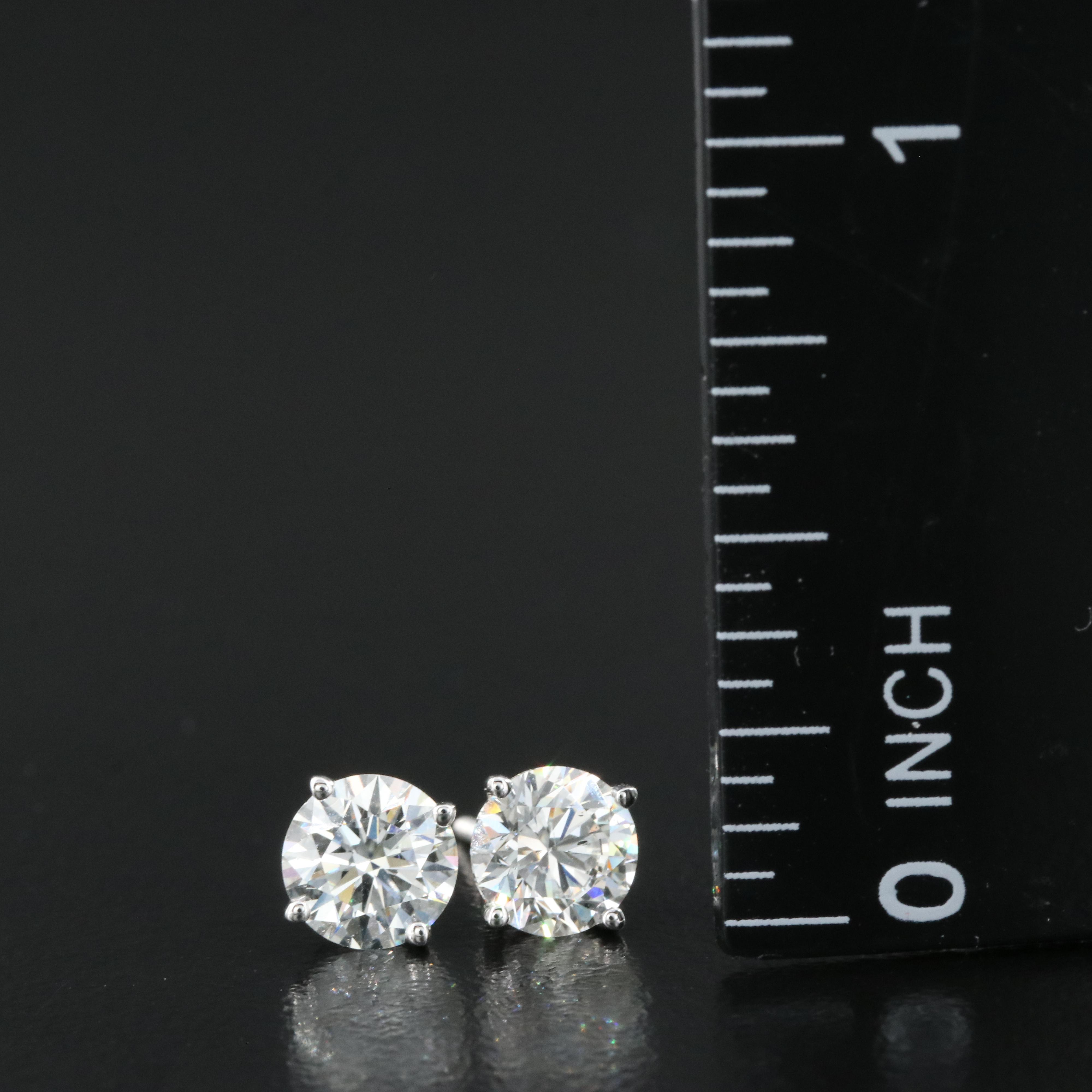 14K 1.30 CTW Lab Grown Diamond Stud Earrings