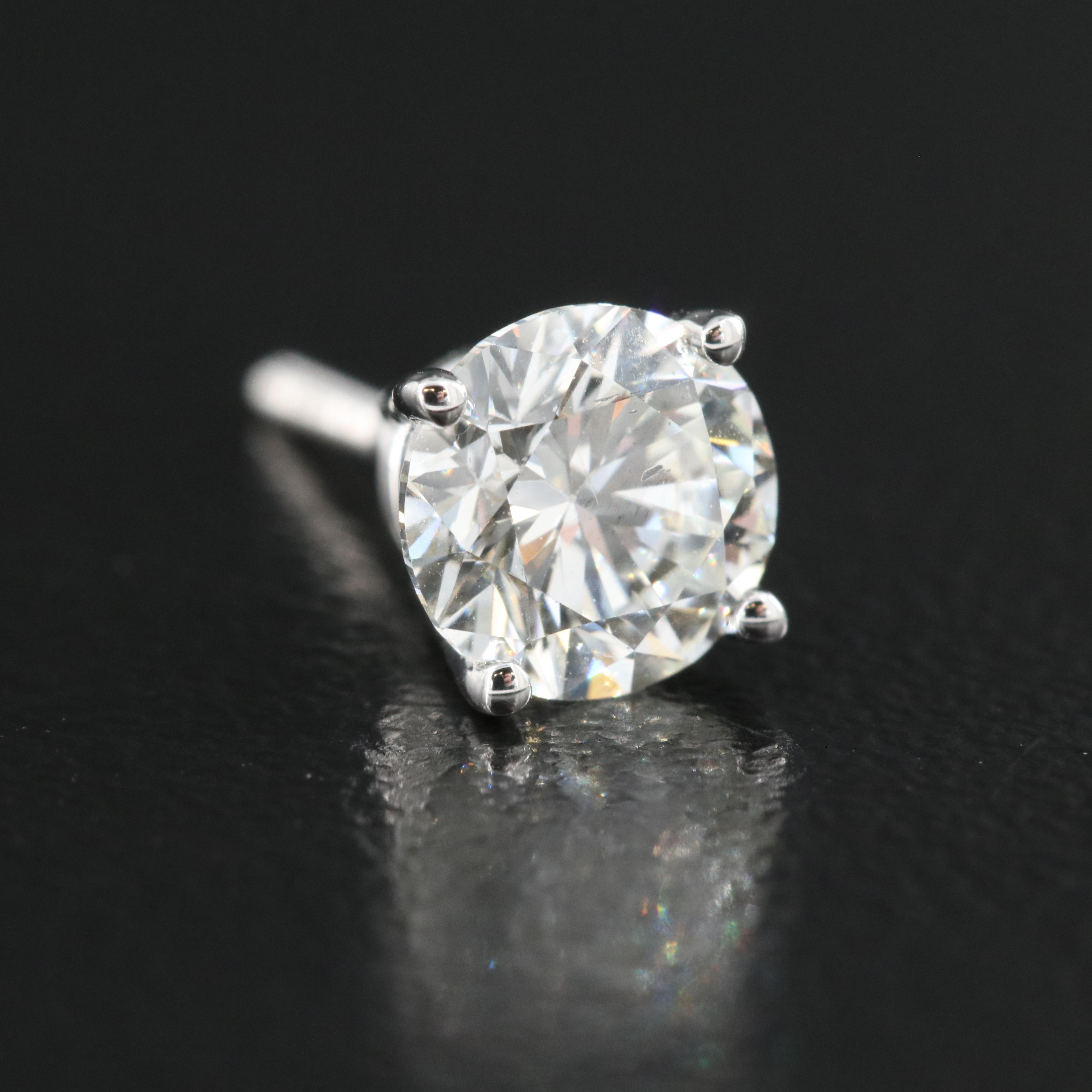 14K 1.30 CTW Lab Grown Diamond Stud Earrings