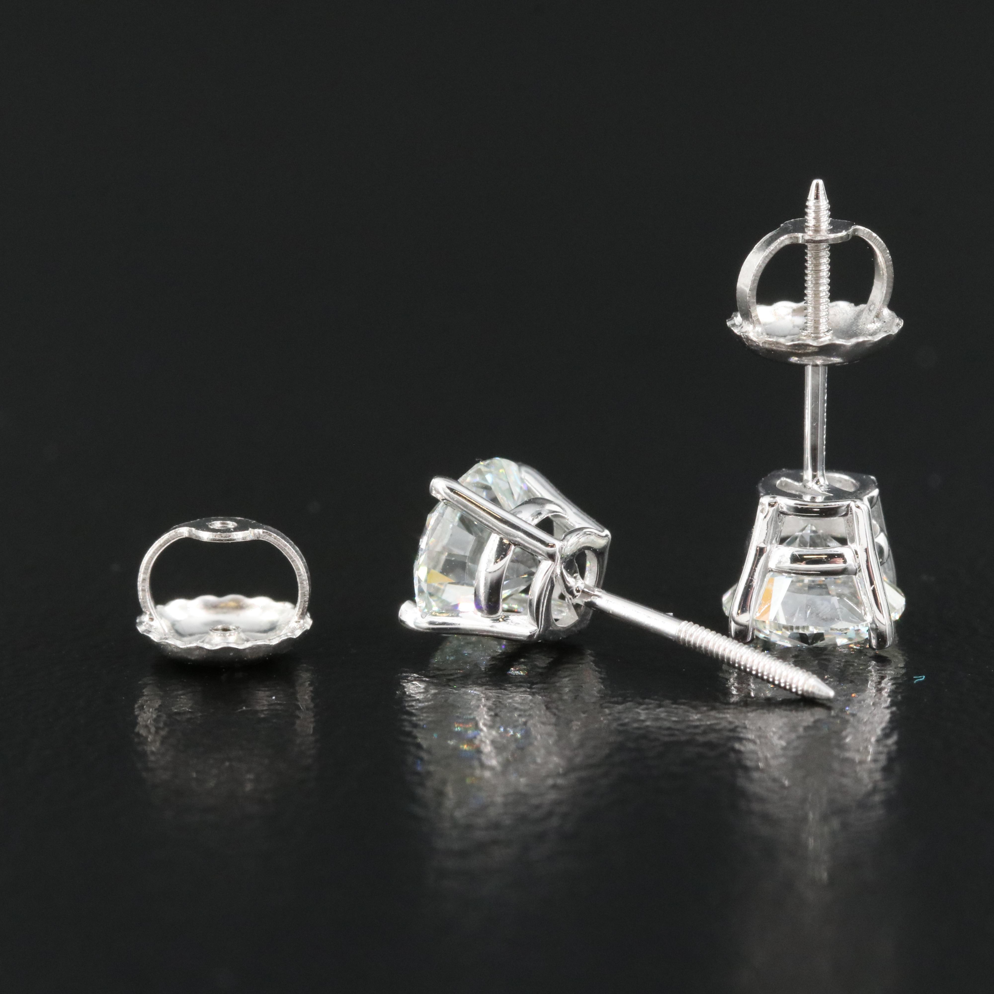 14K 1.30 CTW Lab Grown Diamond Stud Earrings