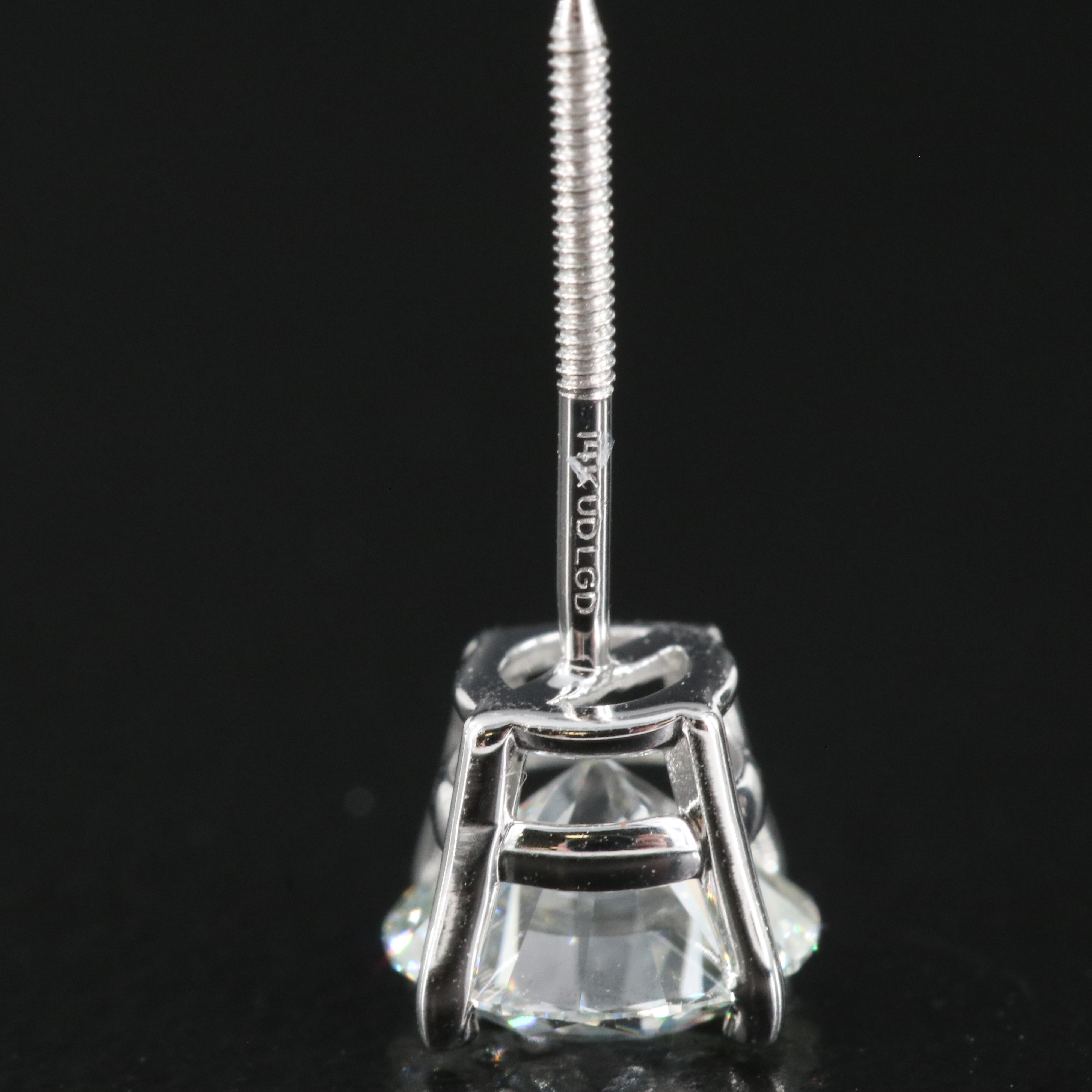 14K 1.30 CTW Lab Grown Diamond Stud Earrings