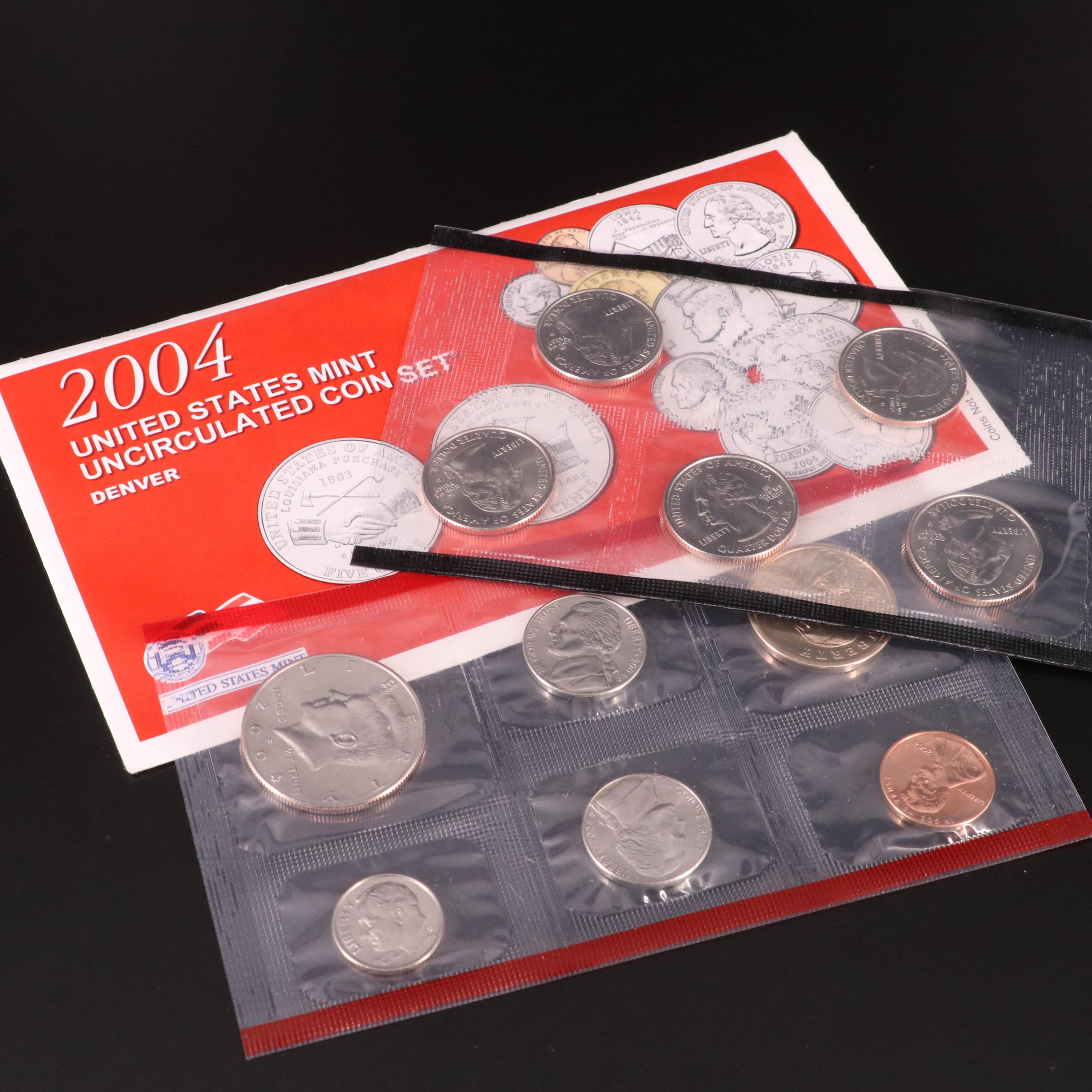 Twelve Different United States Mint Sets