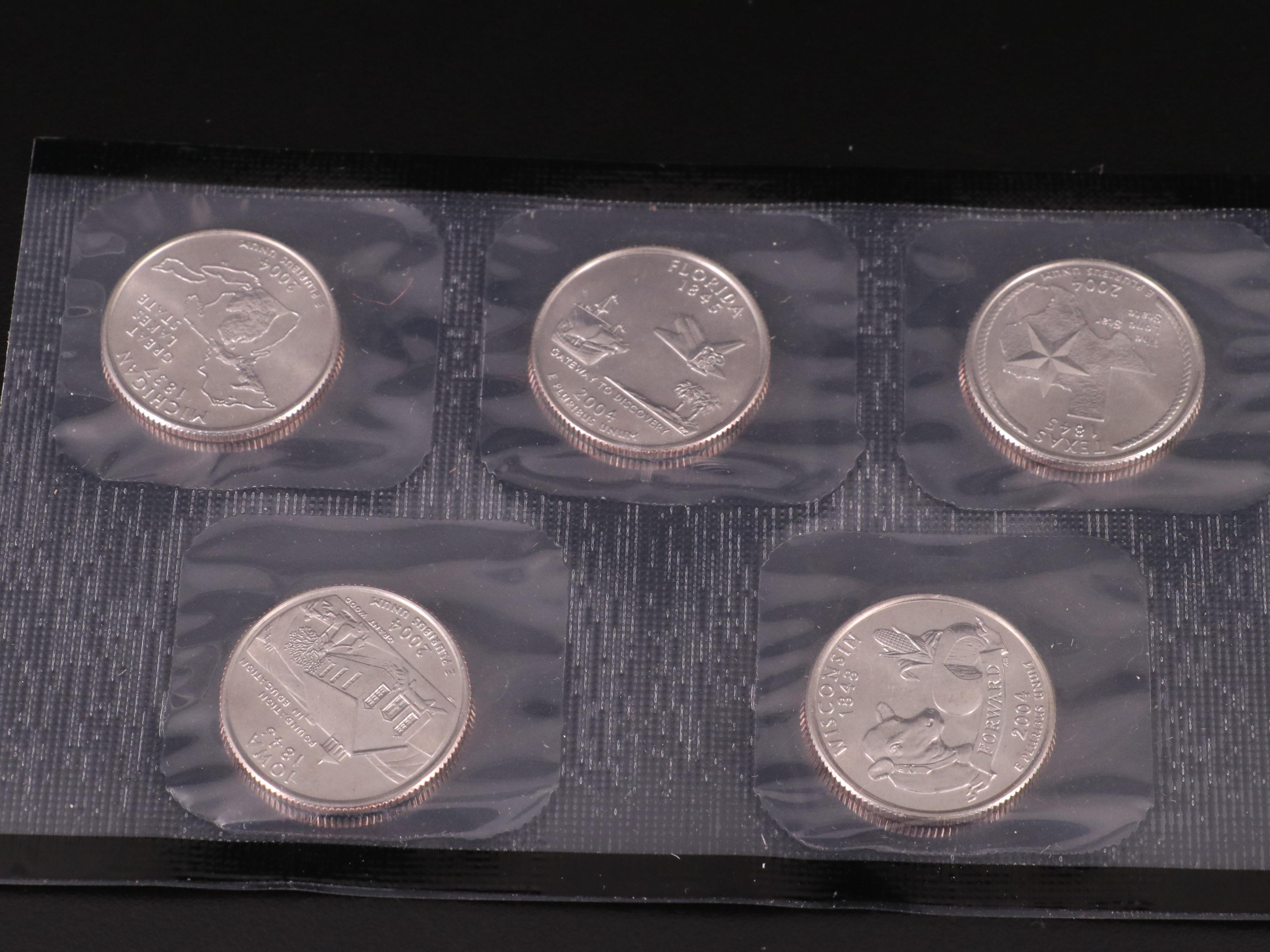 Twelve Different United States Mint Sets