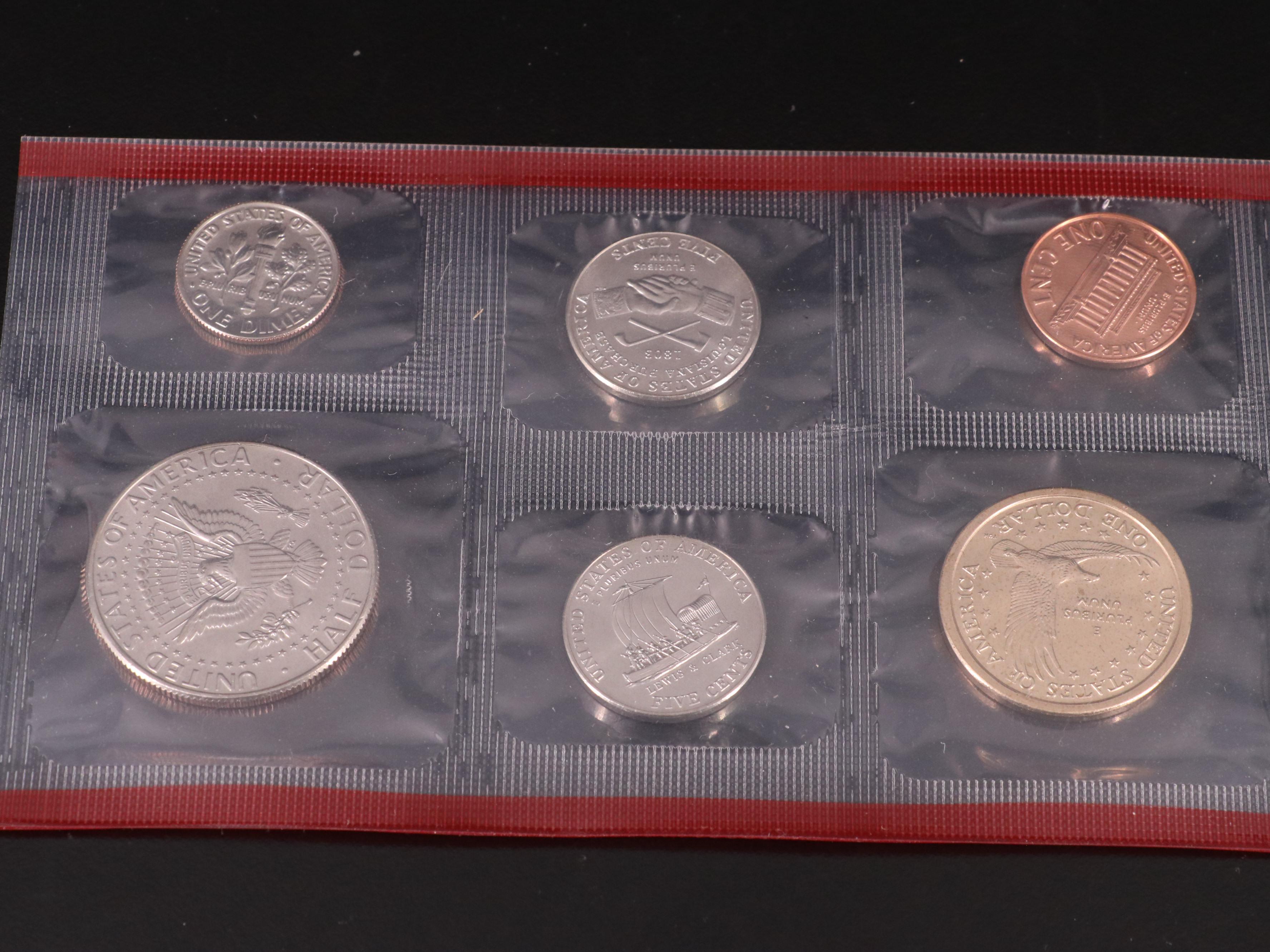 Twelve Different United States Mint Sets