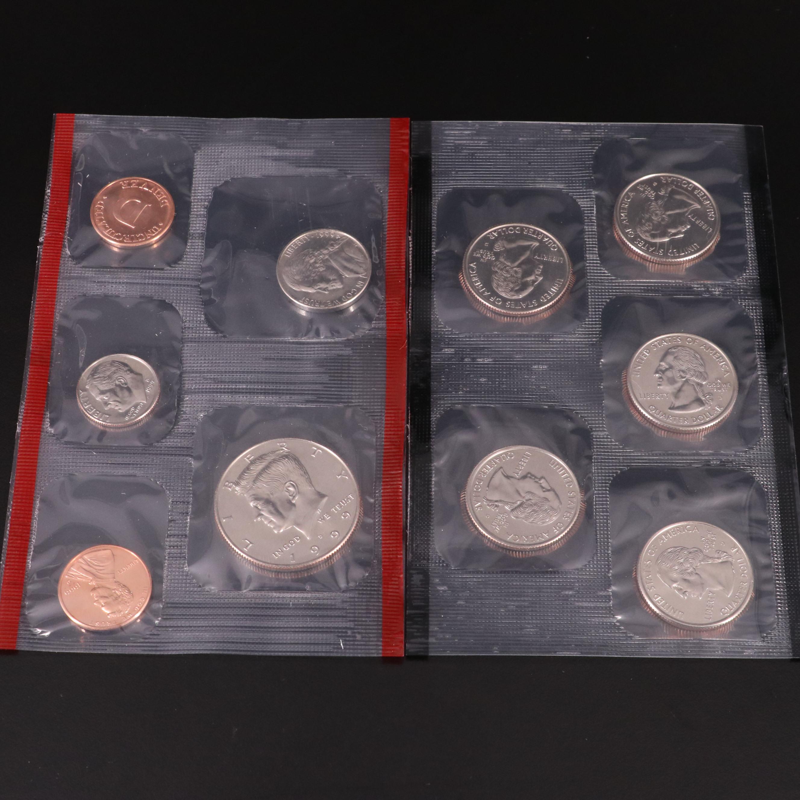 Twelve Different United States Mint Sets