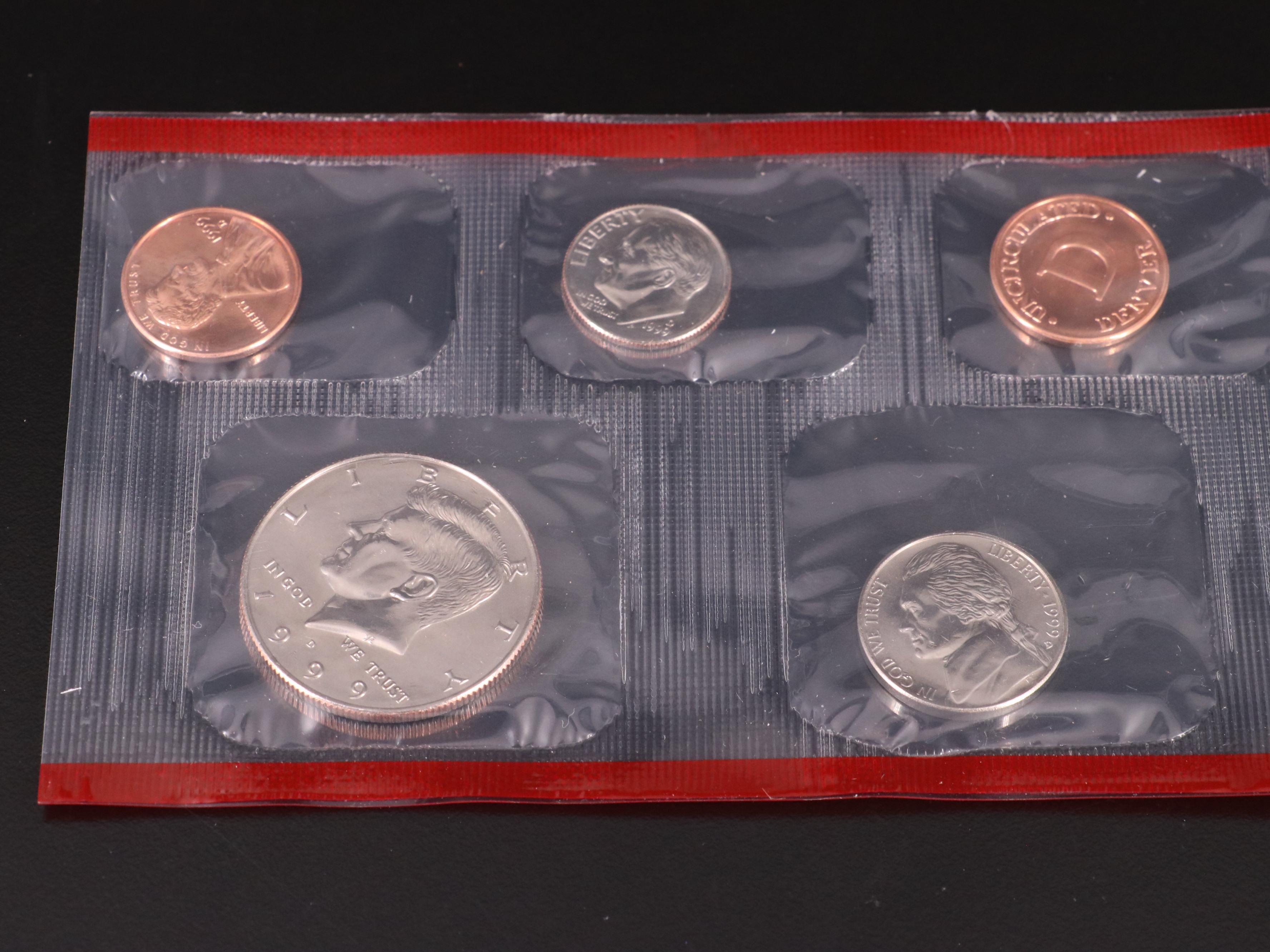 Twelve Different United States Mint Sets