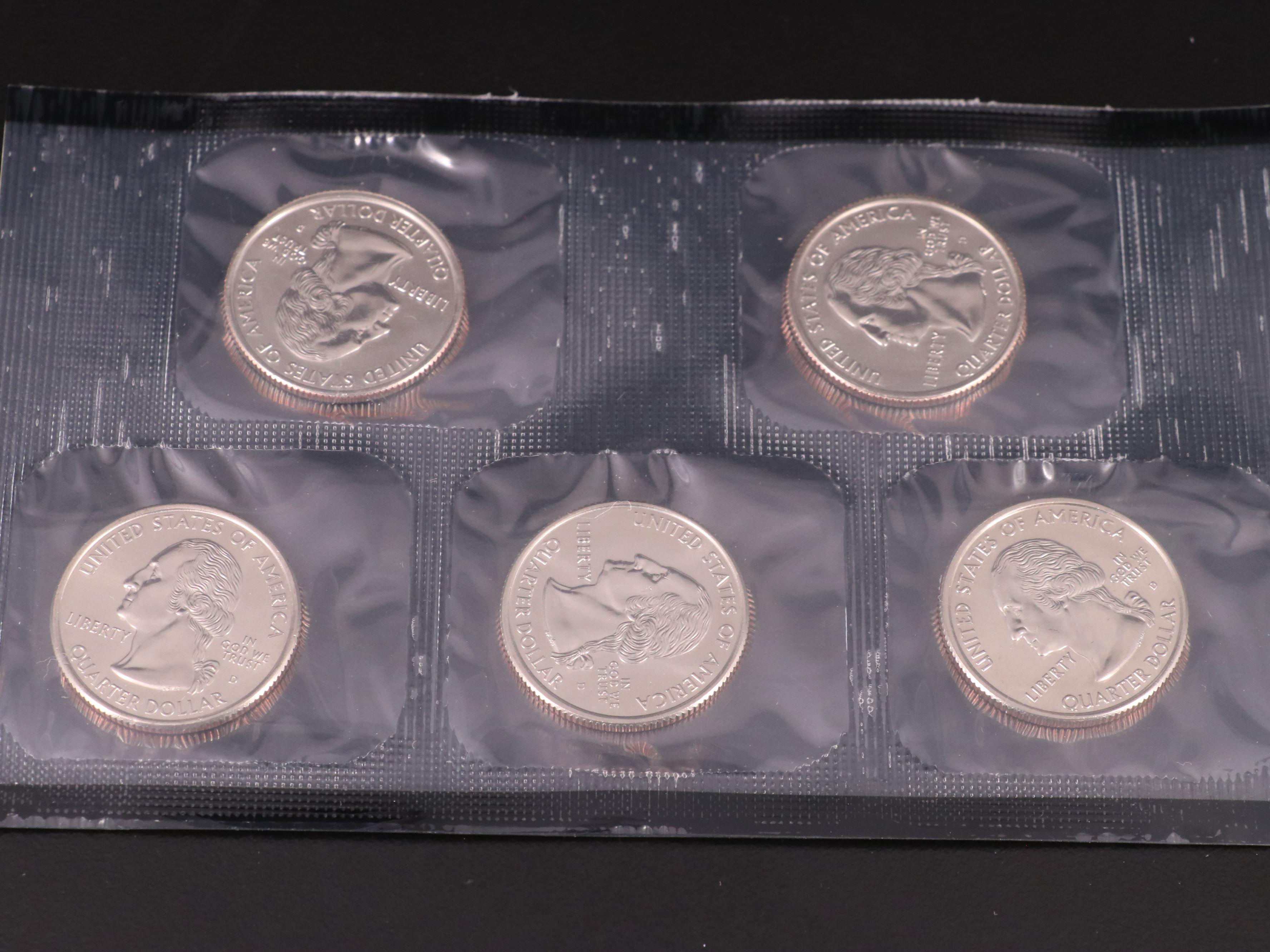 Twelve Different United States Mint Sets