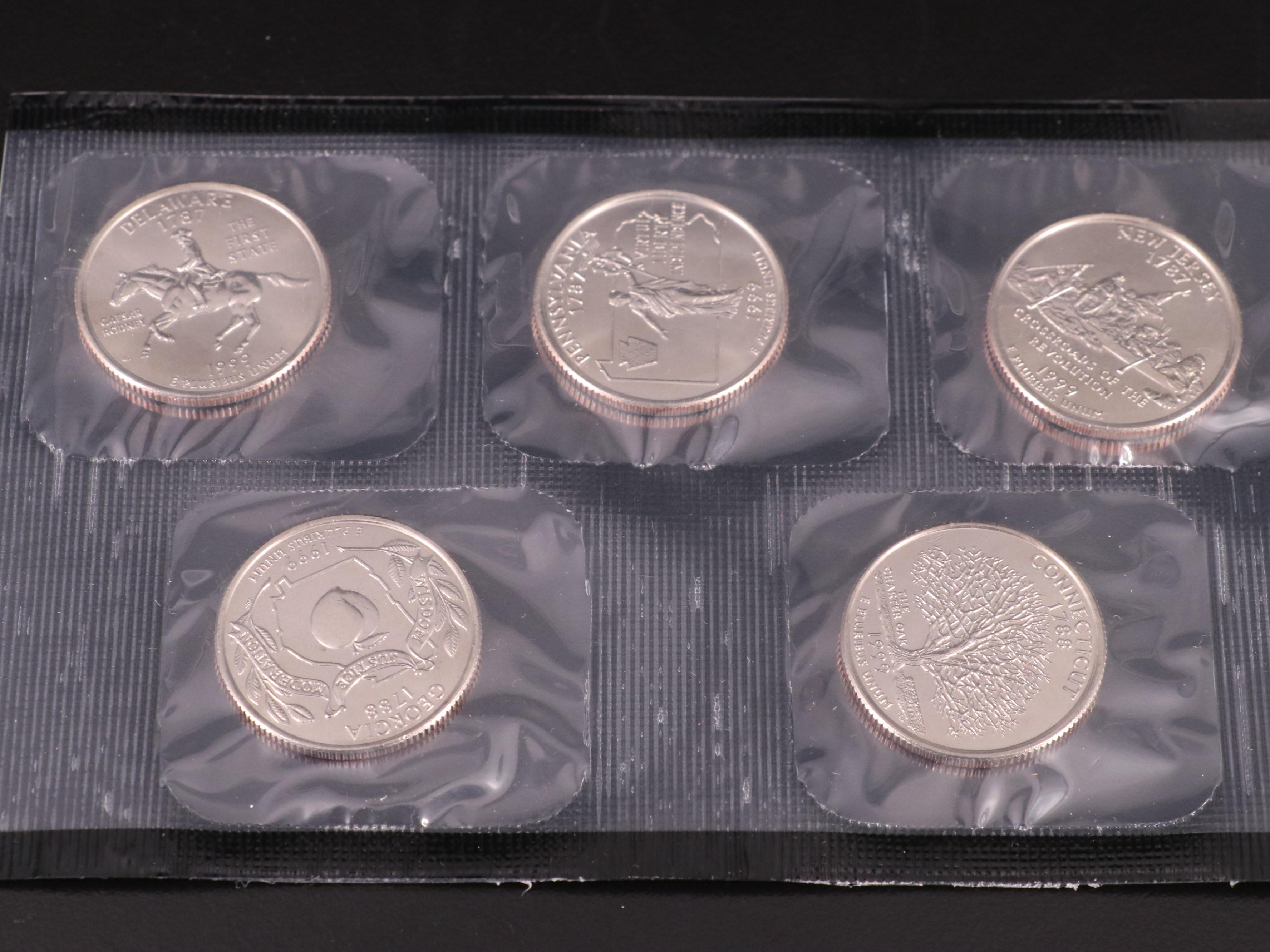 Twelve Different United States Mint Sets
