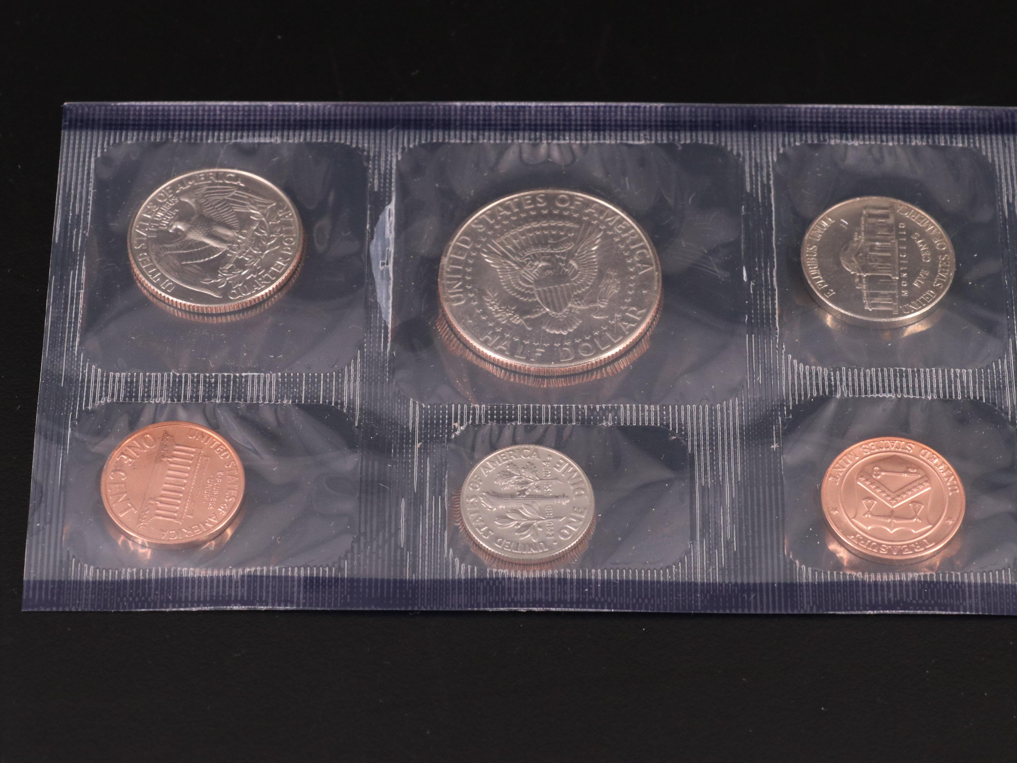 Twelve Different United States Mint Sets