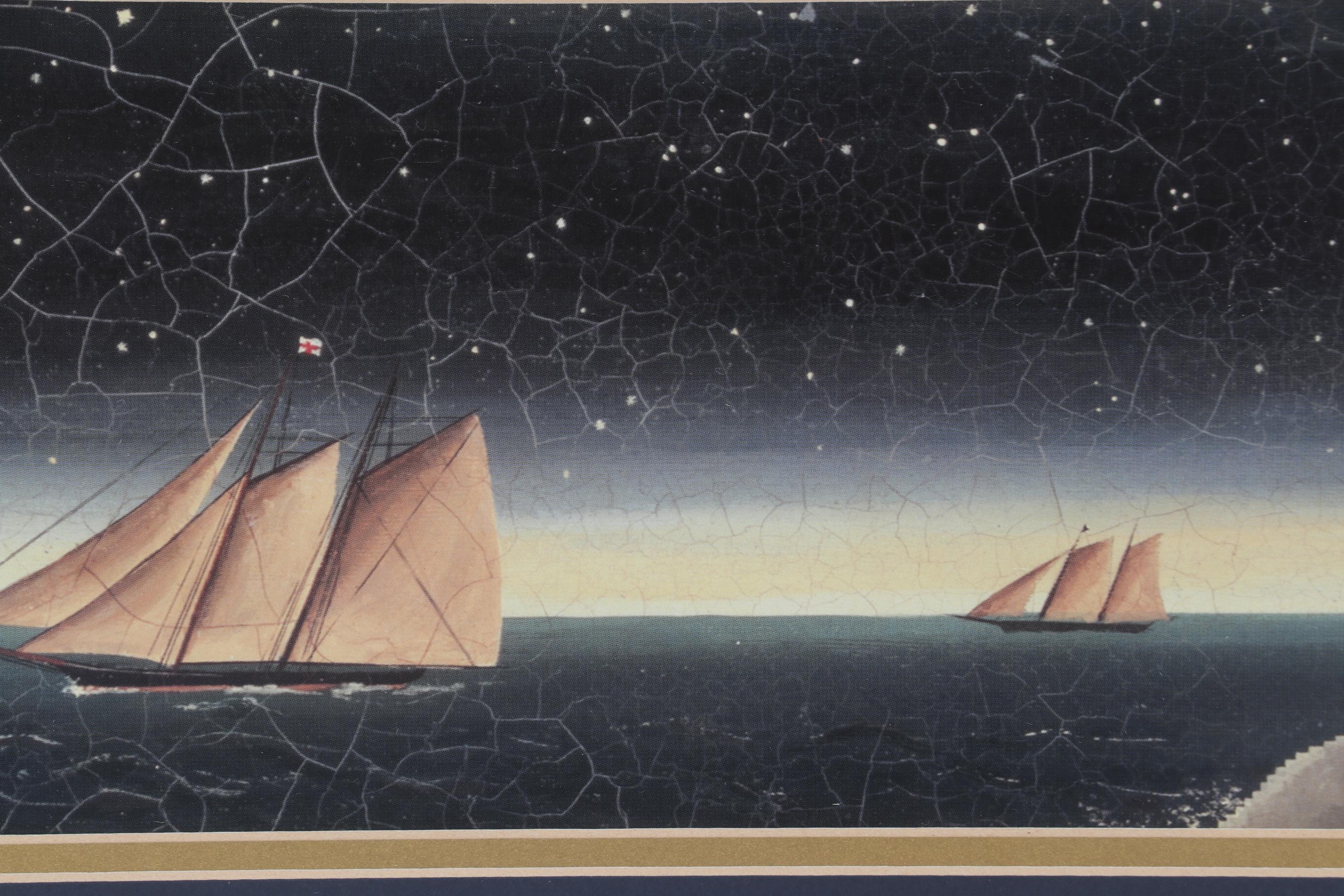 Offset Lithograph After Martin Wiscombe "Lighthouse Glare"