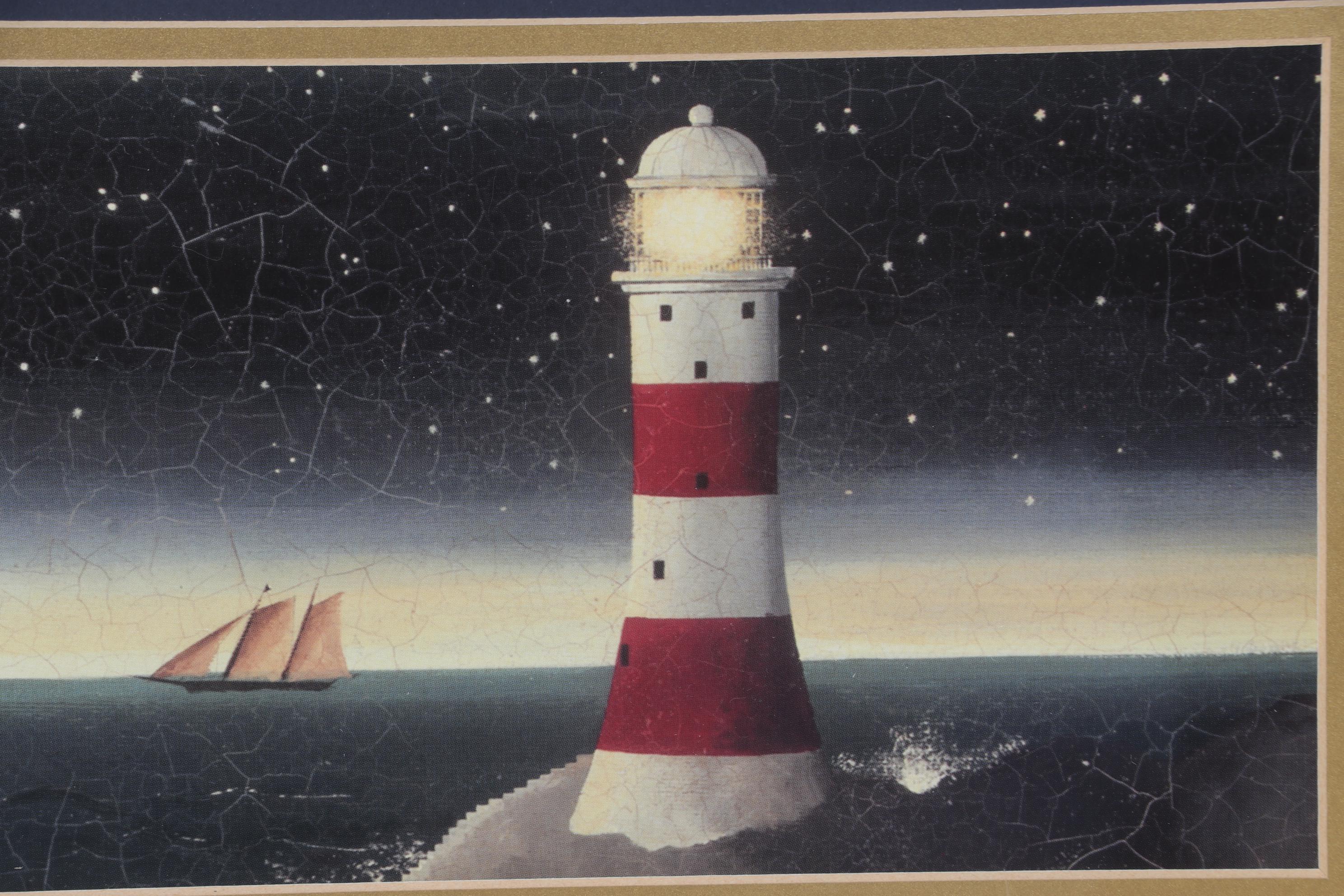 Offset Lithograph After Martin Wiscombe "Lighthouse Glare"