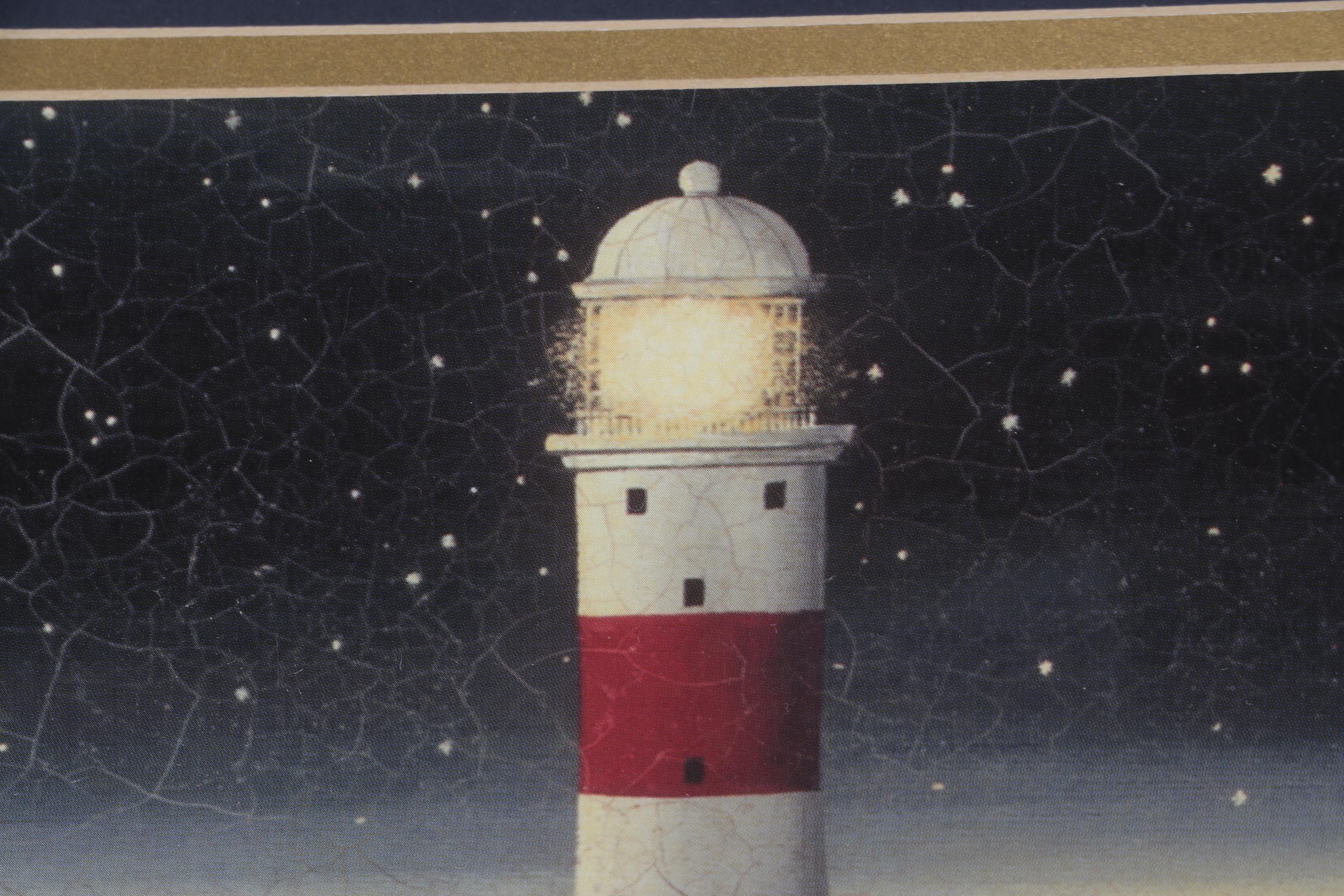 Offset Lithograph After Martin Wiscombe "Lighthouse Glare"