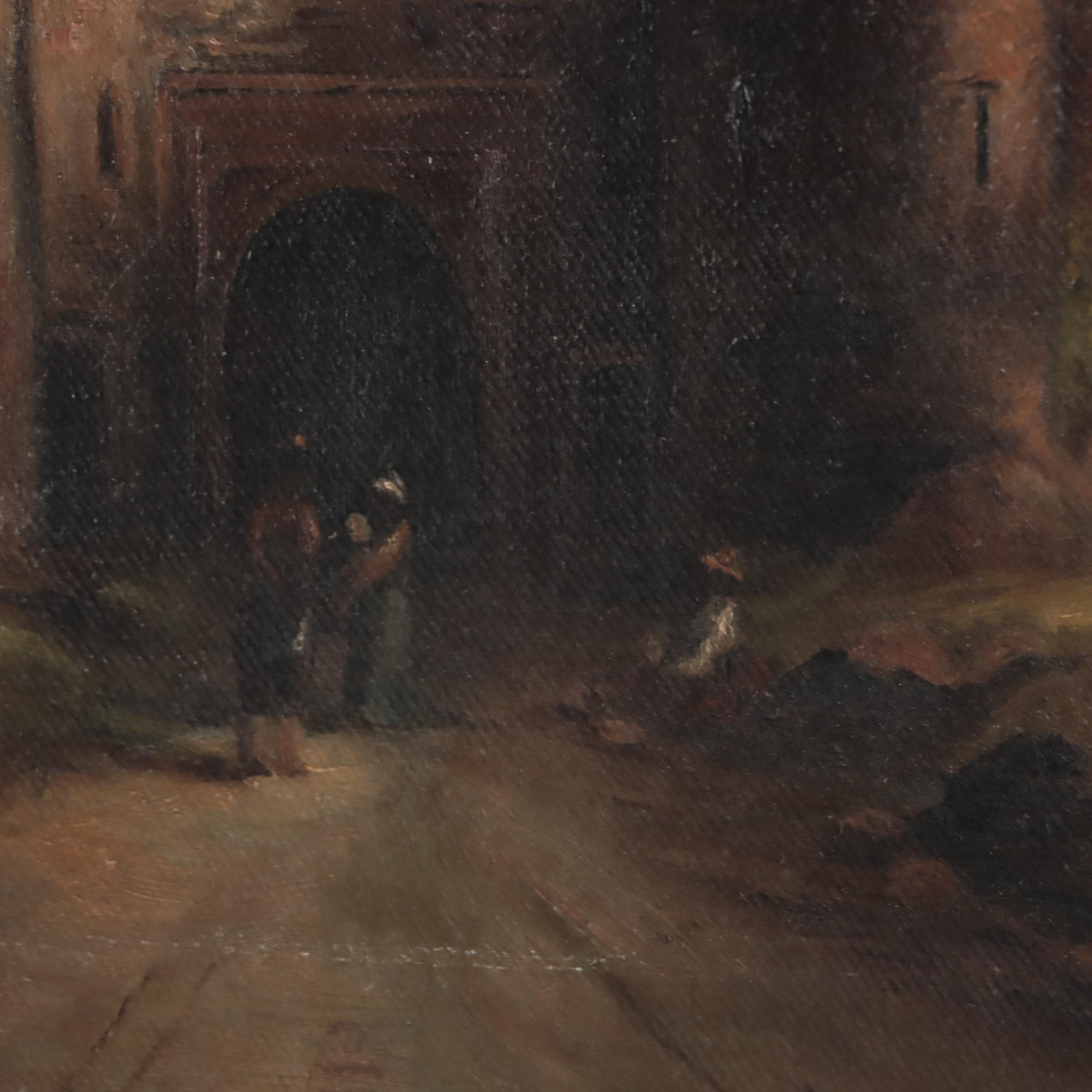 Oil Painting of Sweeping Landscape