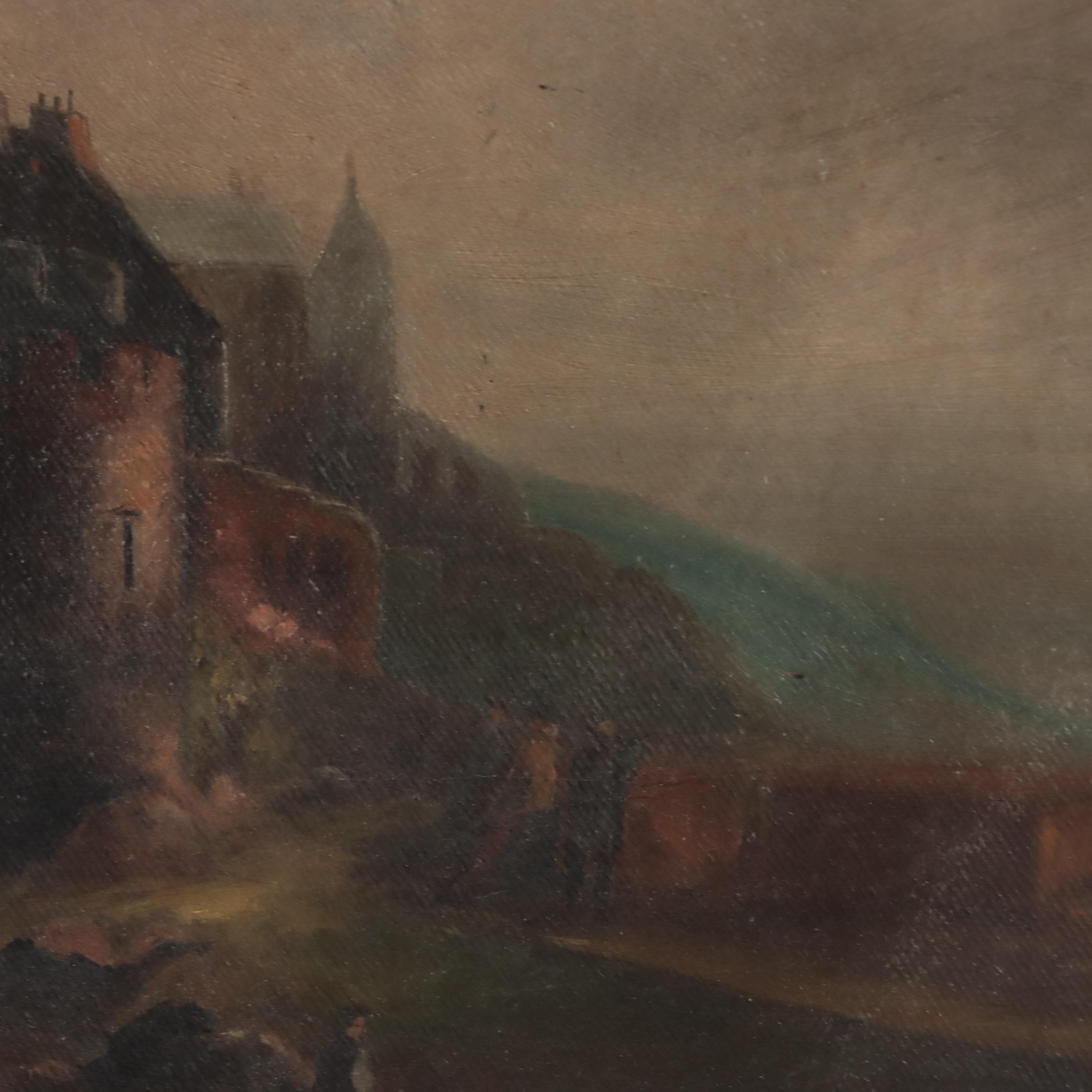 Oil Painting of Sweeping Landscape