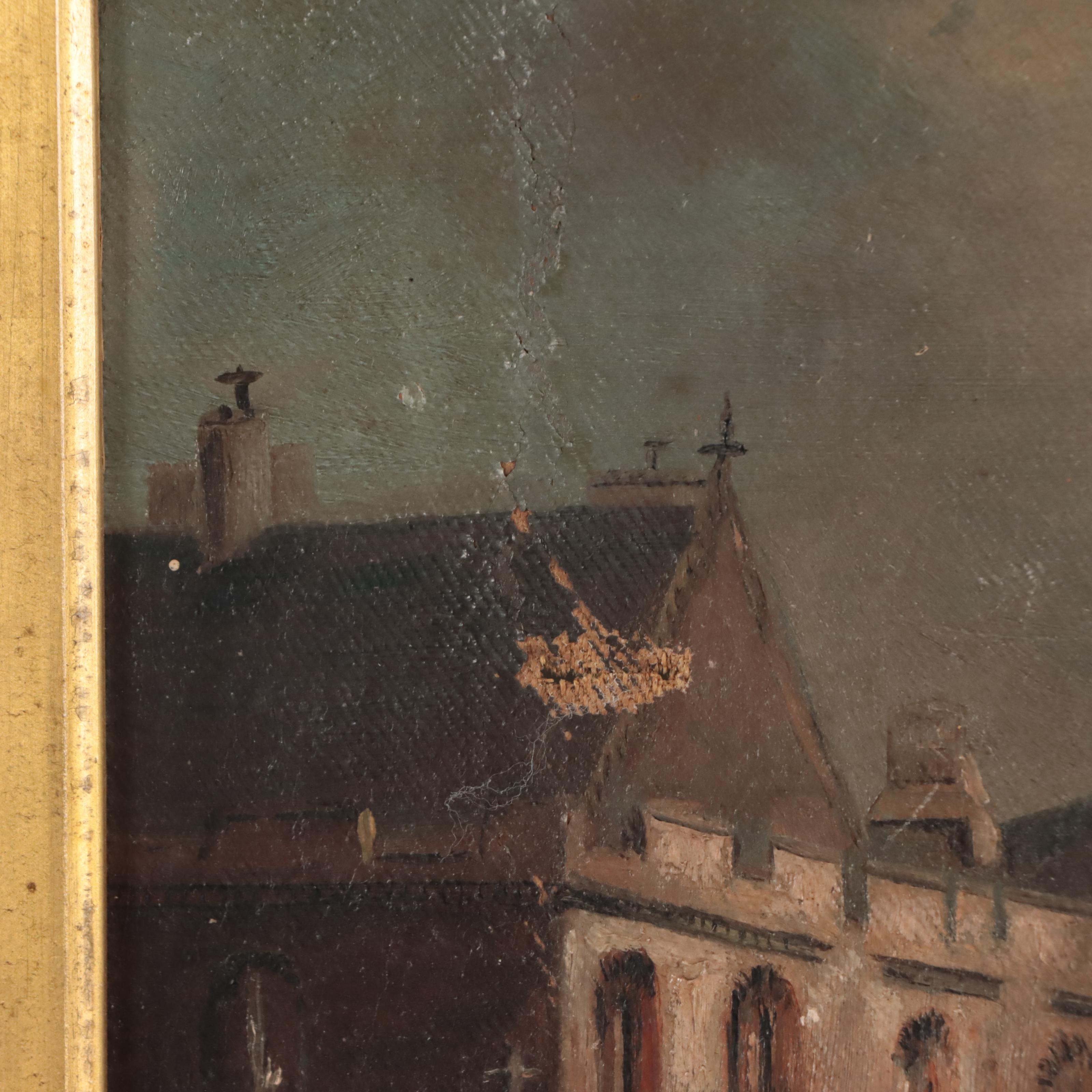 Oil Painting of Sweeping Landscape