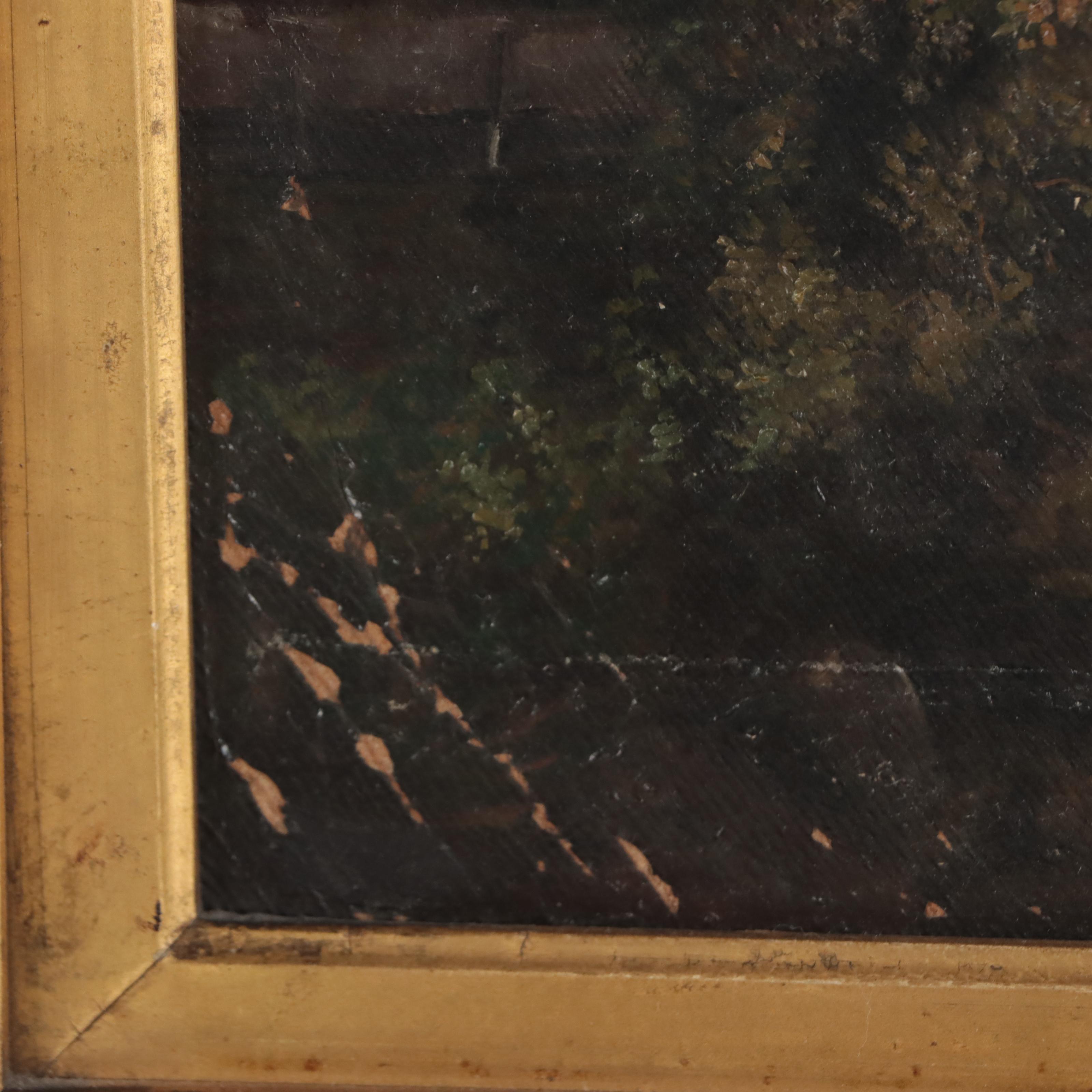 Oil Painting of Sweeping Landscape