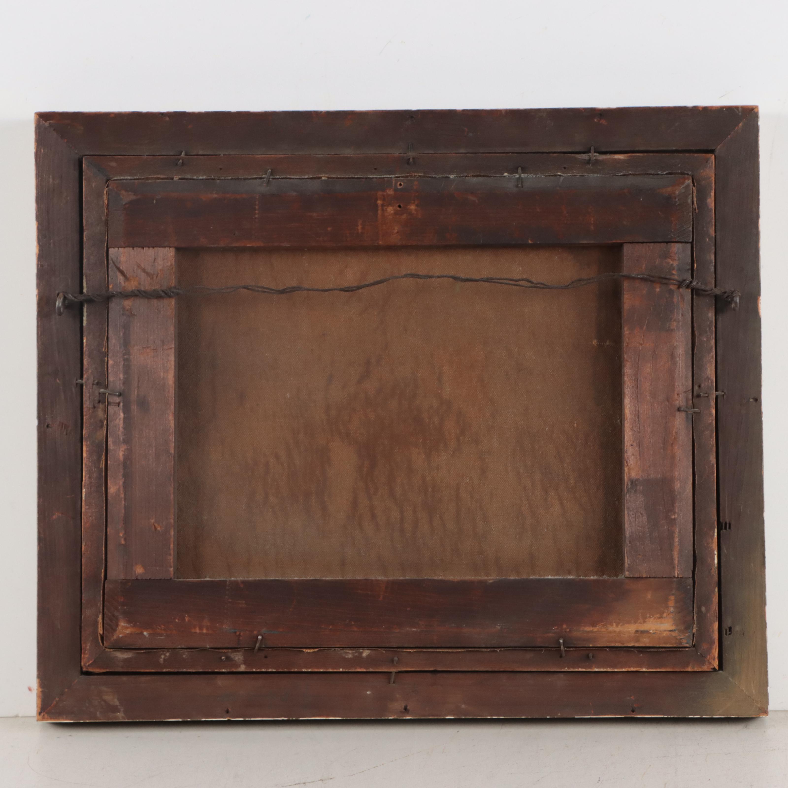 Oil Painting of Sweeping Landscape