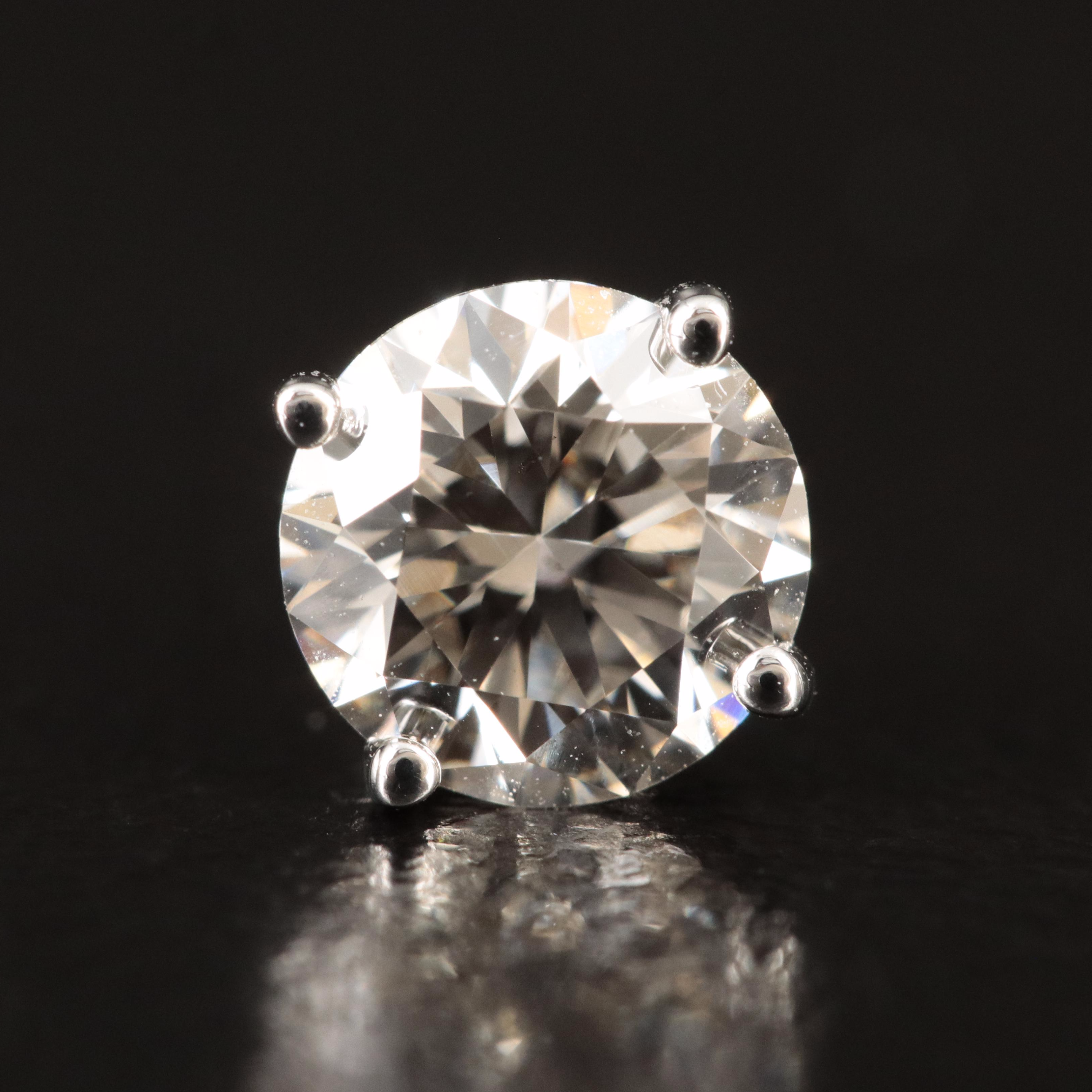 14K 1.32 CTW Lab Grown Diamond Stud Earrings