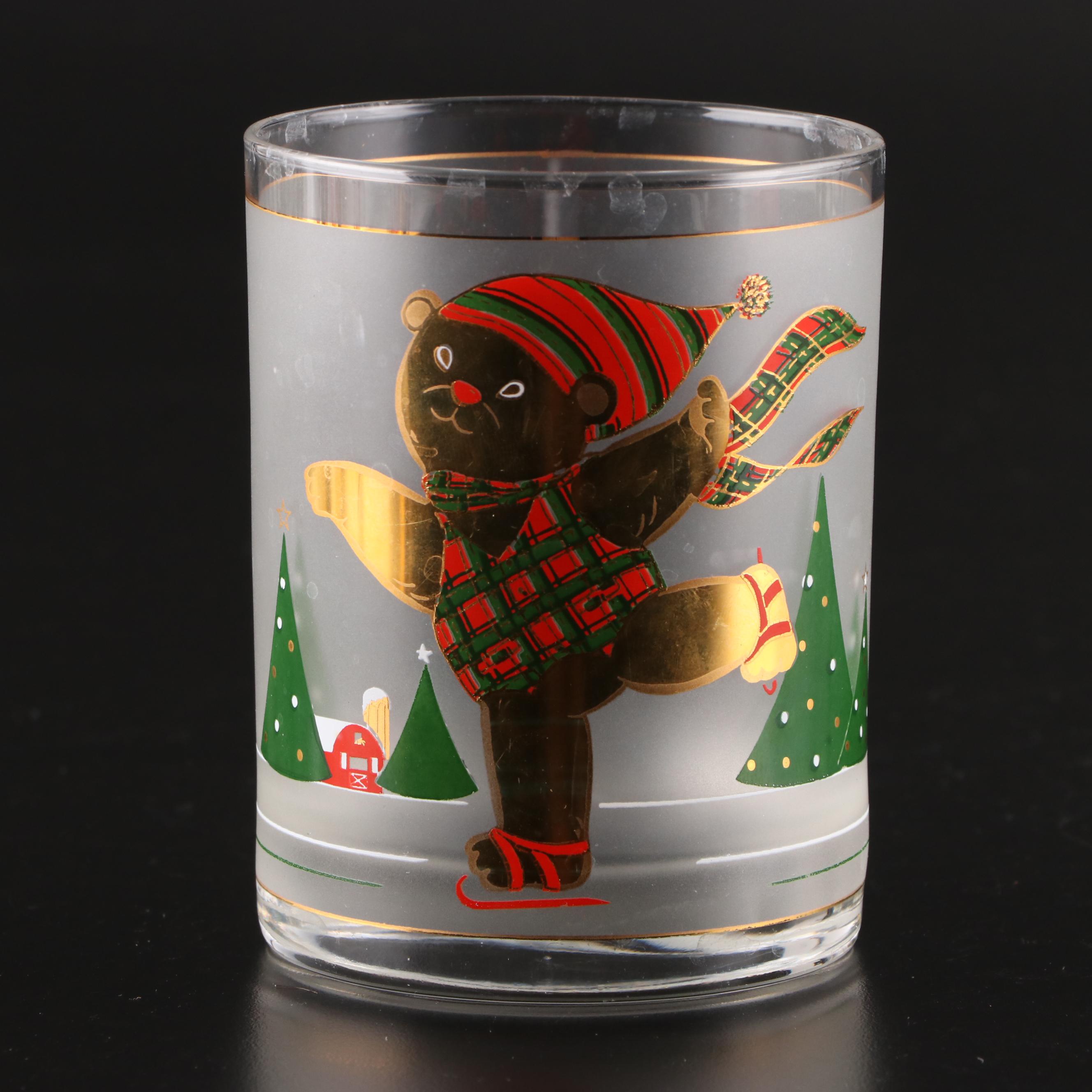 Culver Seasonal Cocktail Glass and More Christmas Theme Drinkware