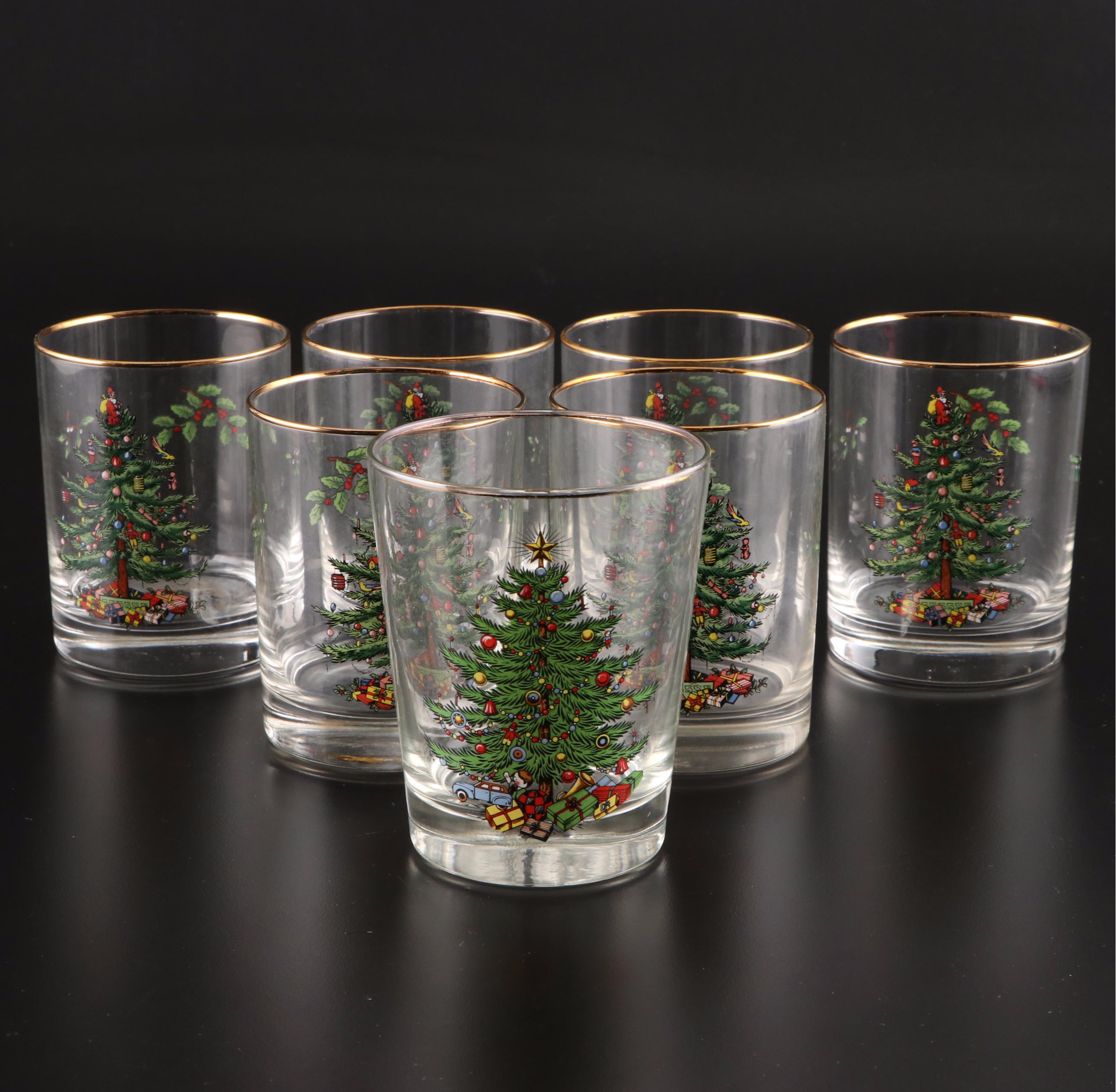 Culver Seasonal Cocktail Glass and More Christmas Theme Drinkware