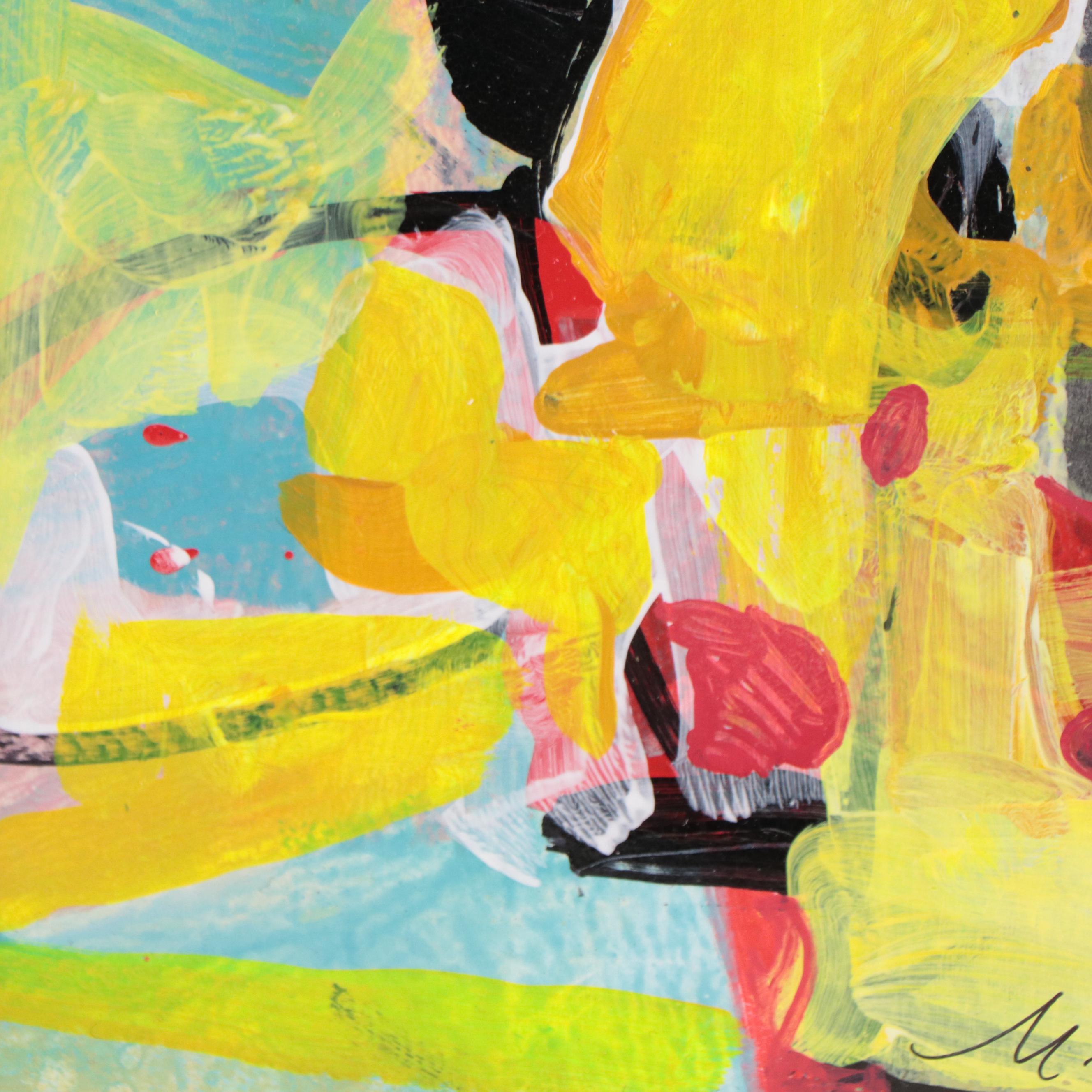 Mark Whitmarsh Abstract Acrylic Painting "Arrangement #202," 2022