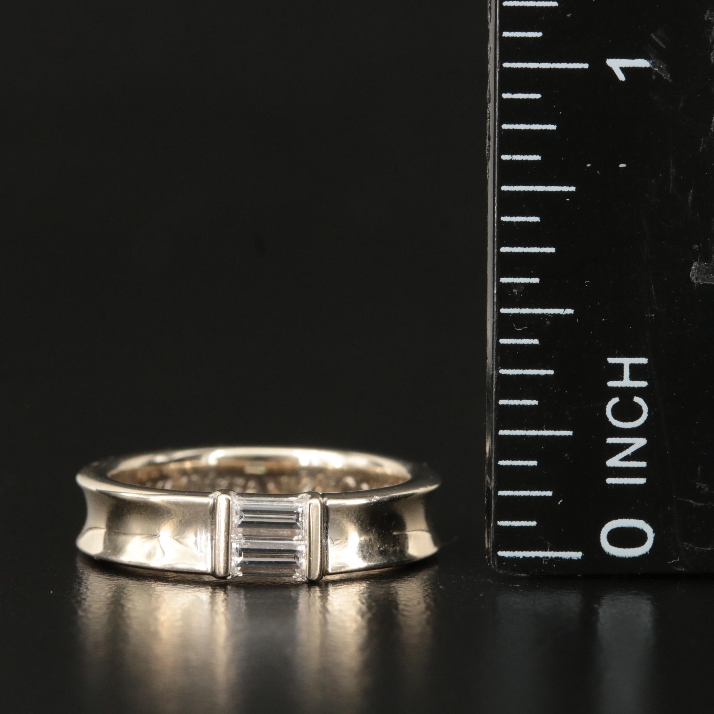 Tiffany & Co. 18K 0.26 CTW Diamond Ring