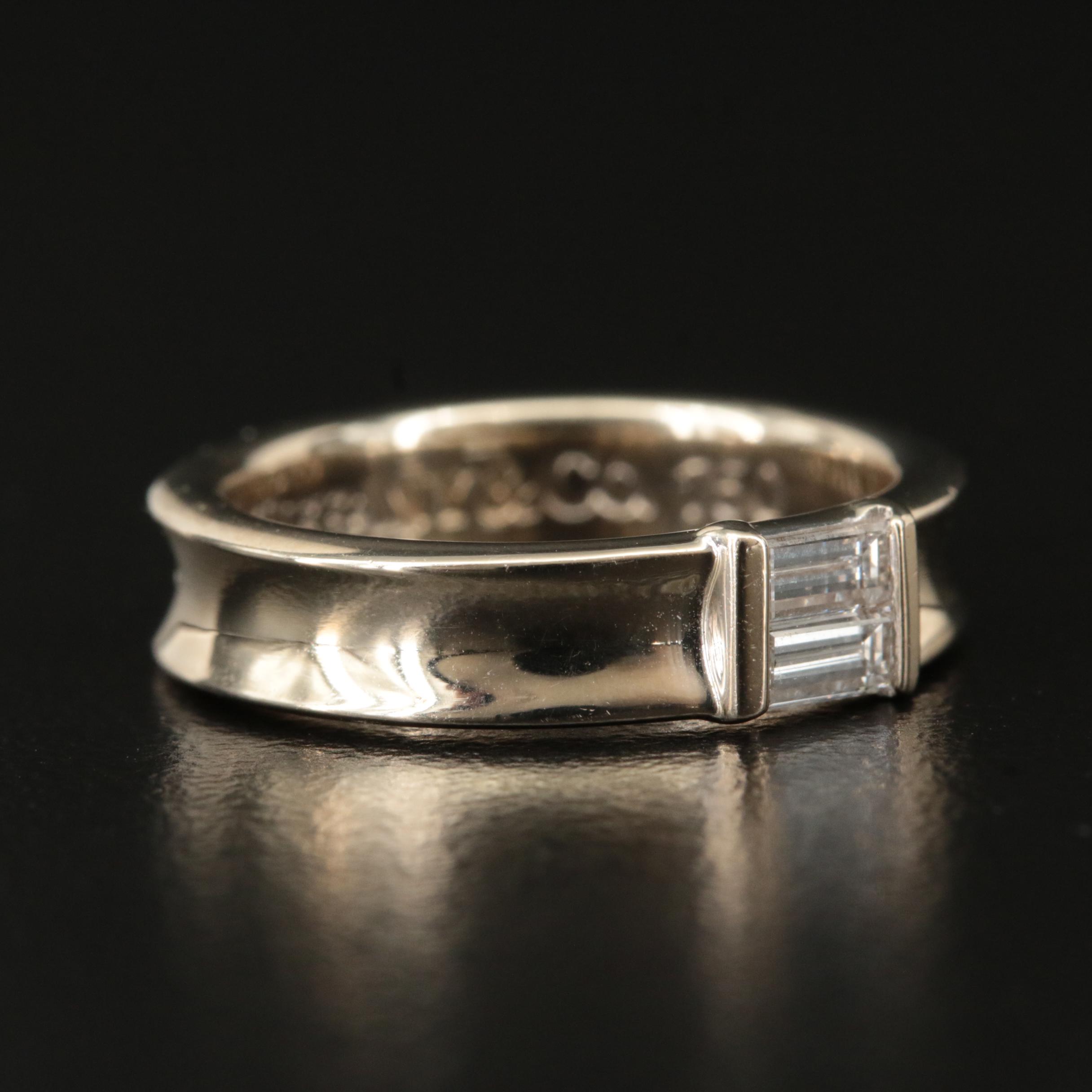 Tiffany & Co. 18K 0.26 CTW Diamond Ring