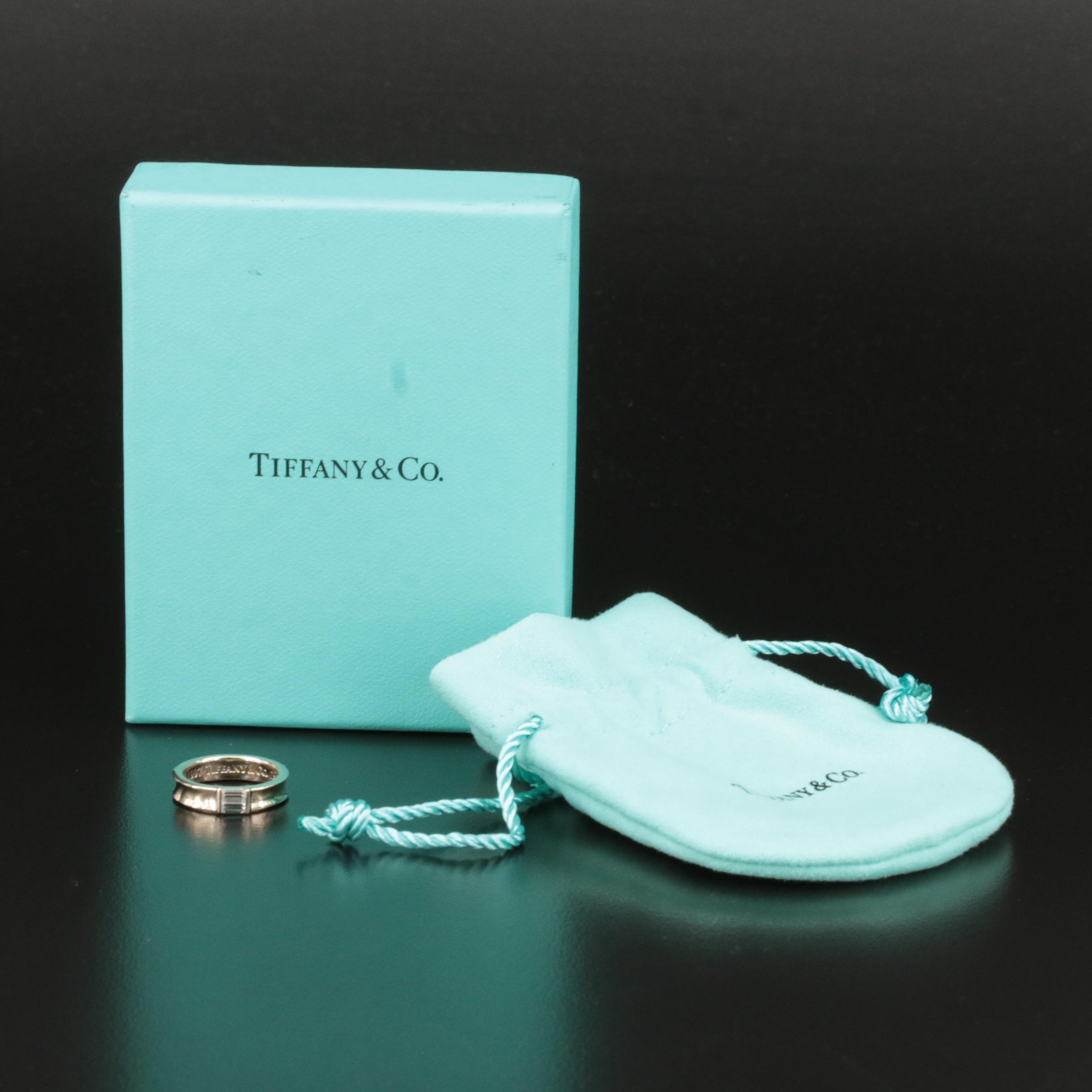Tiffany & Co. 18K 0.26 CTW Diamond Ring