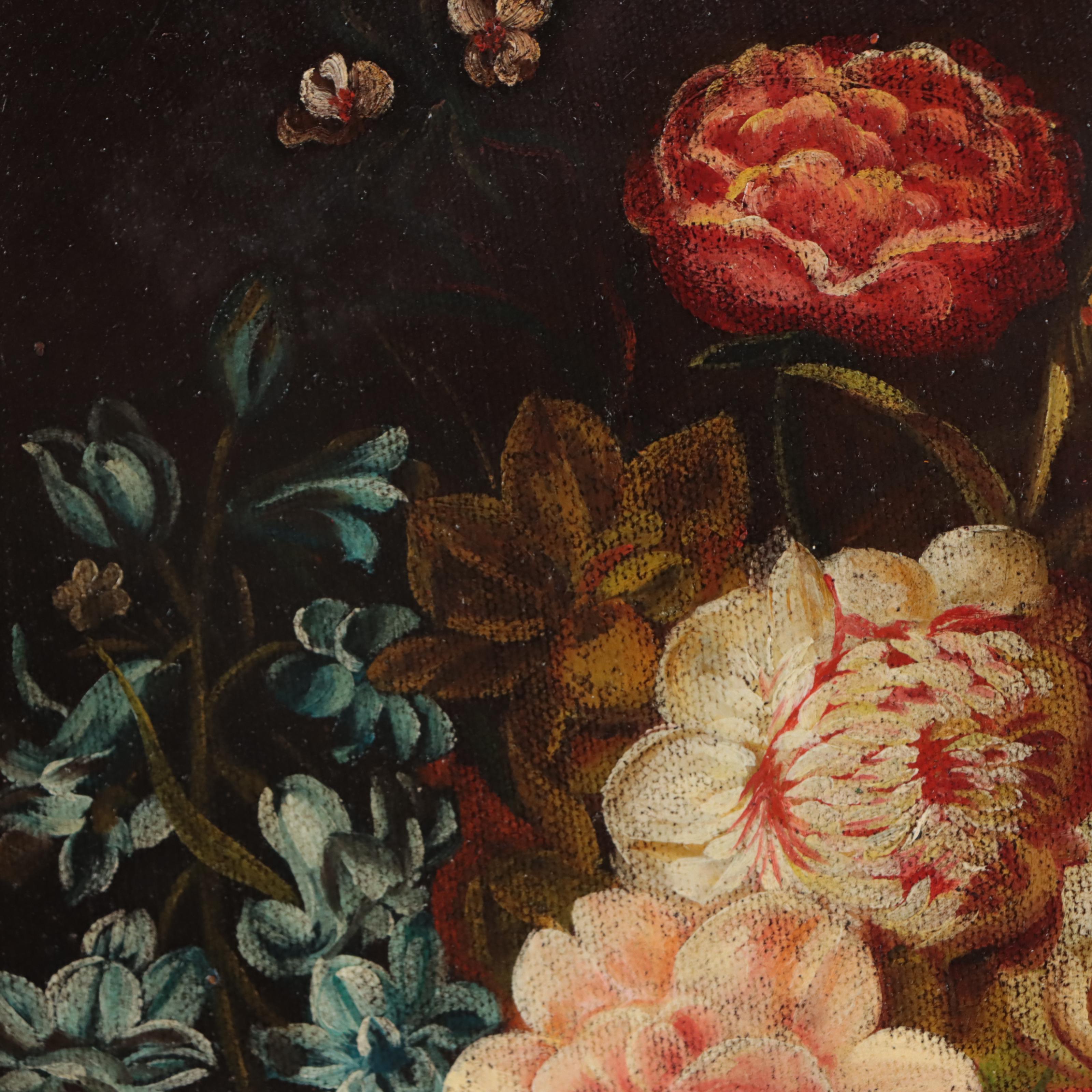 Oil Painting of Floral Still Life