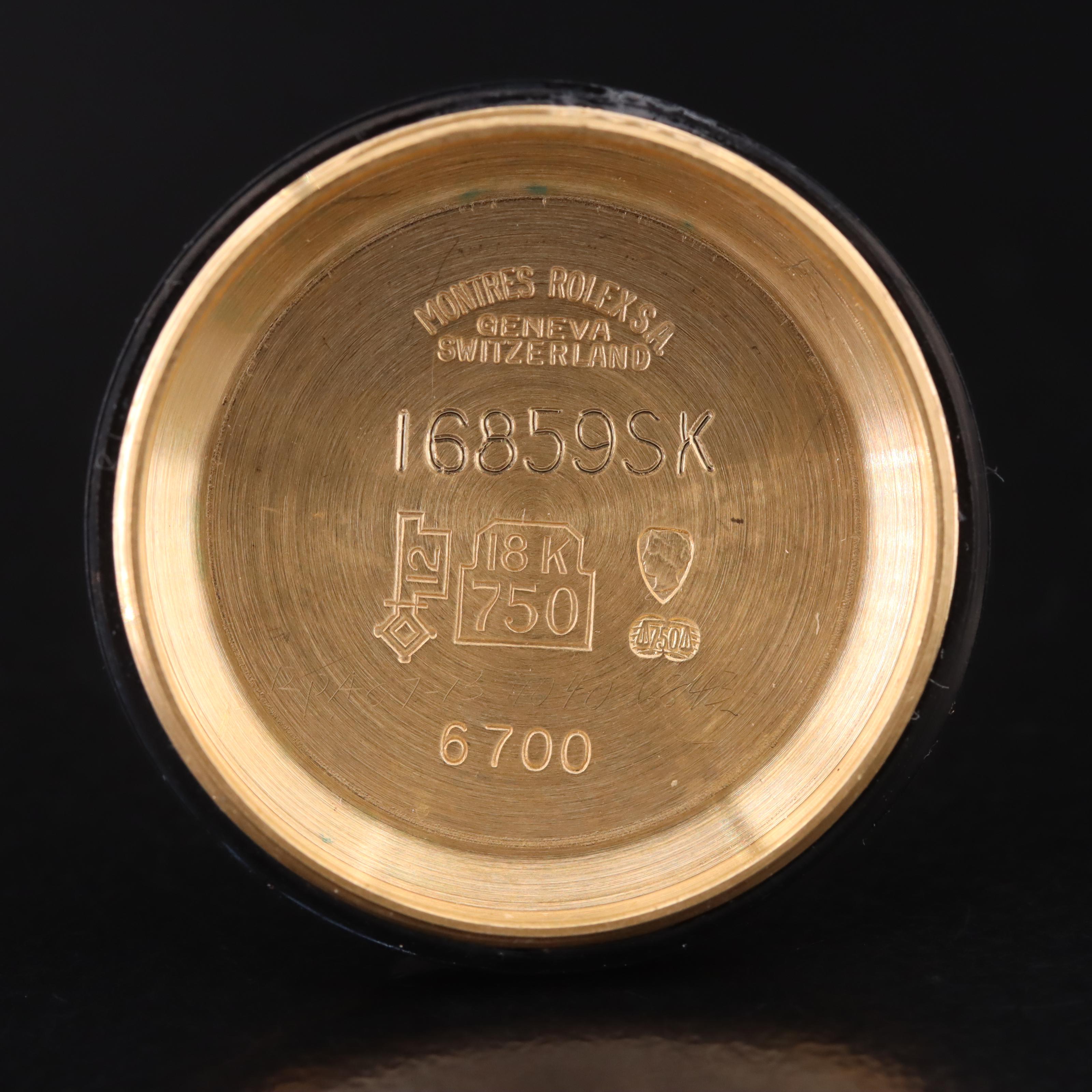 1979 Rolex Oyster Perpetual 18K Automatic Watch