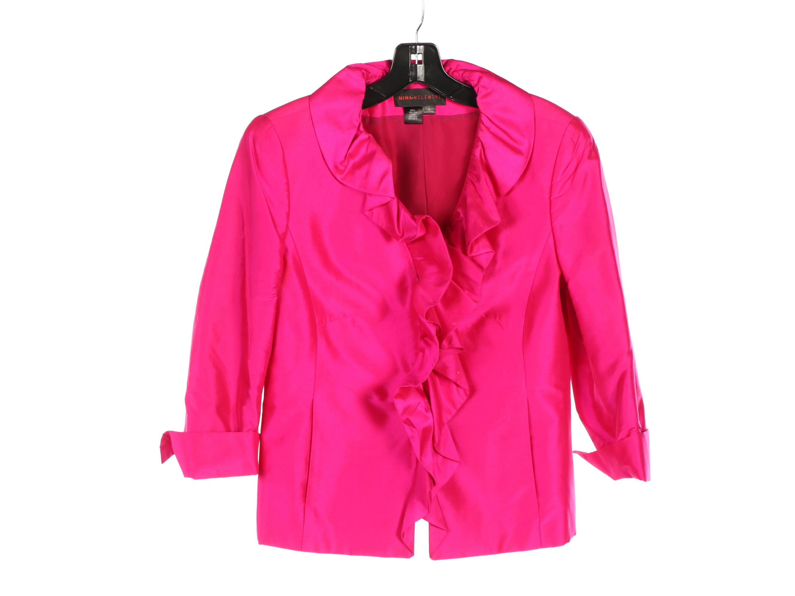 Dana Buchman, Anita Ford, and More Silk Jackets with Other Jackets & Cardigans