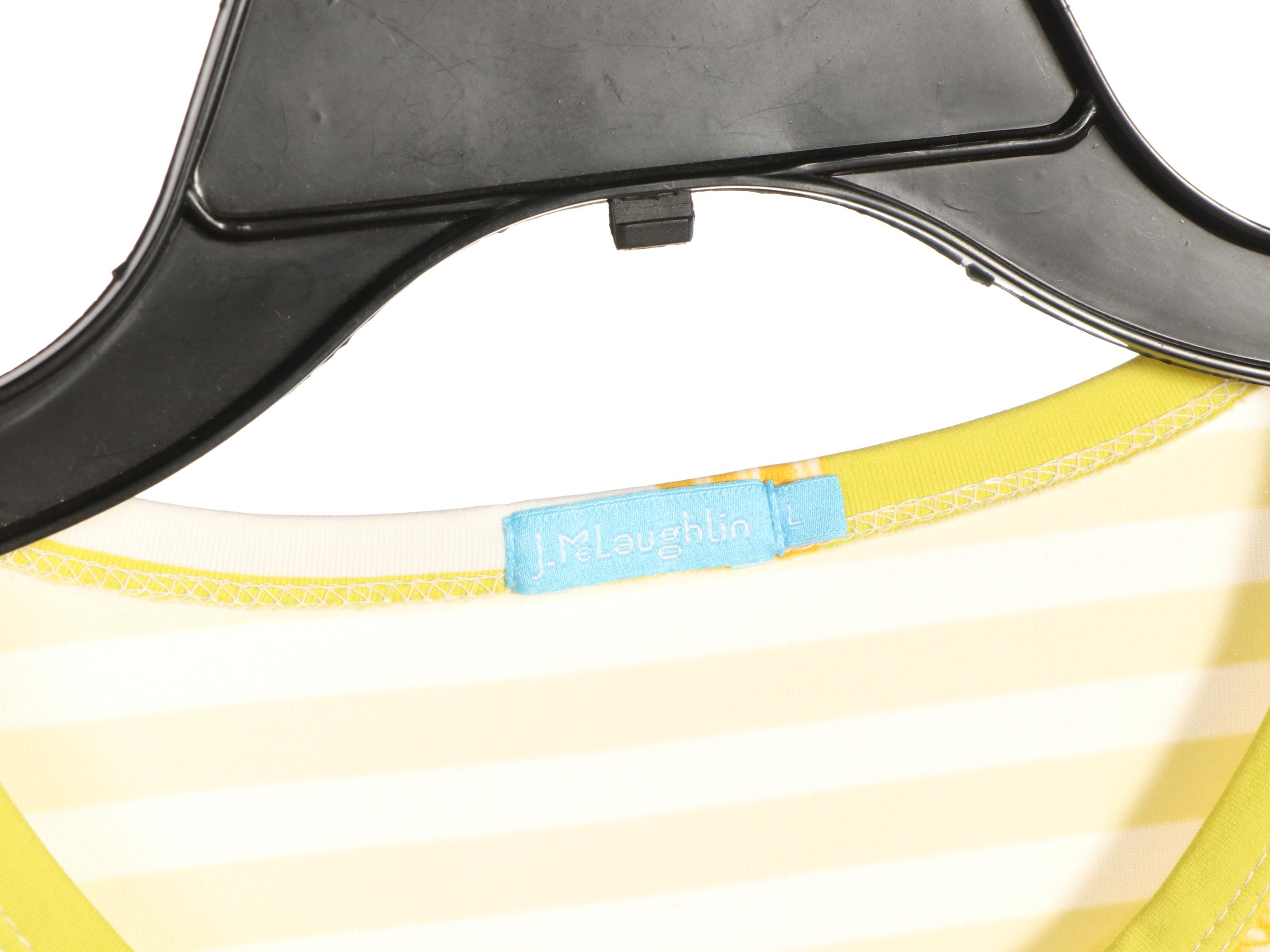 J. McLaughlin and Barbara Gerwit Patterned and Striped Knit Tops