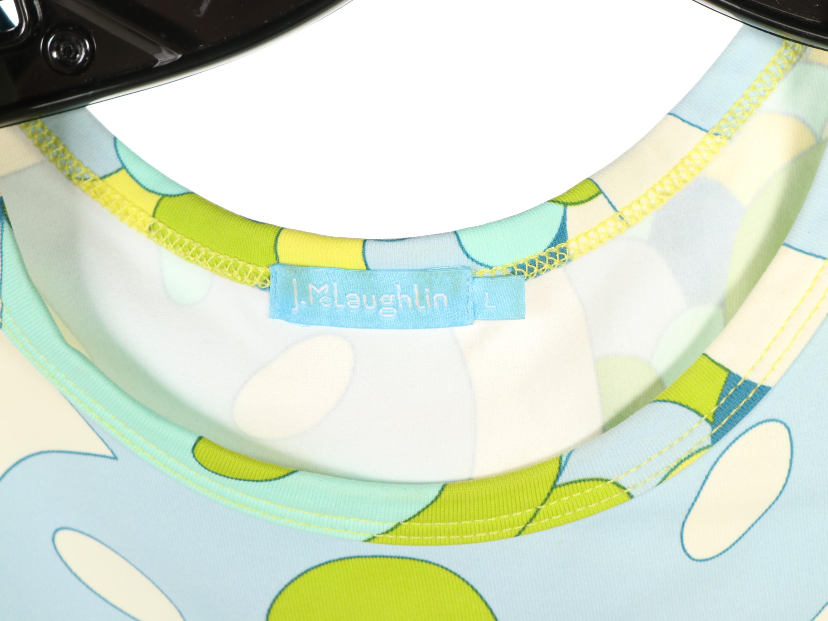 J. McLaughlin and Barbara Gerwit Patterned and Striped Knit Tops