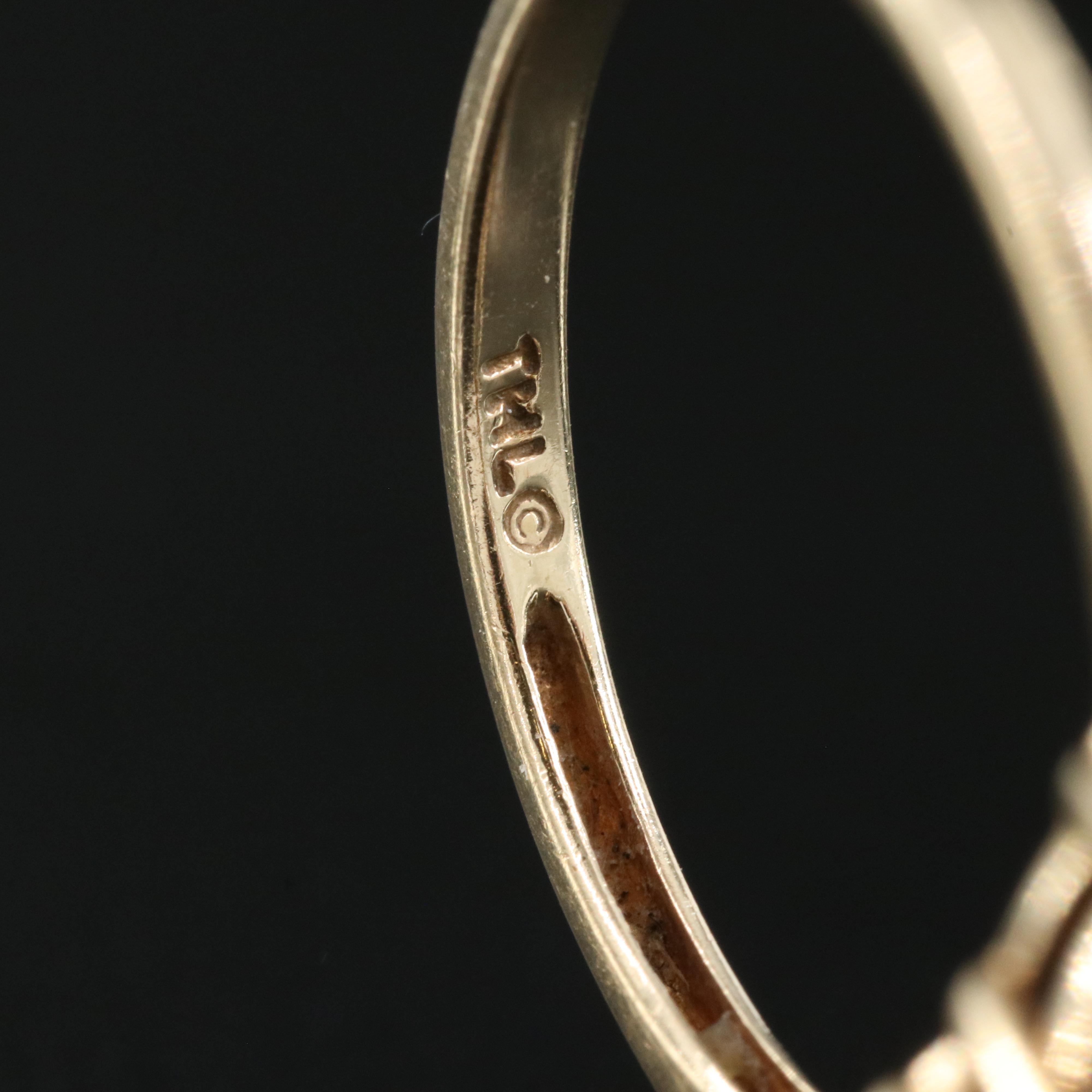 10K Mystic Topaz and Diamond Ring