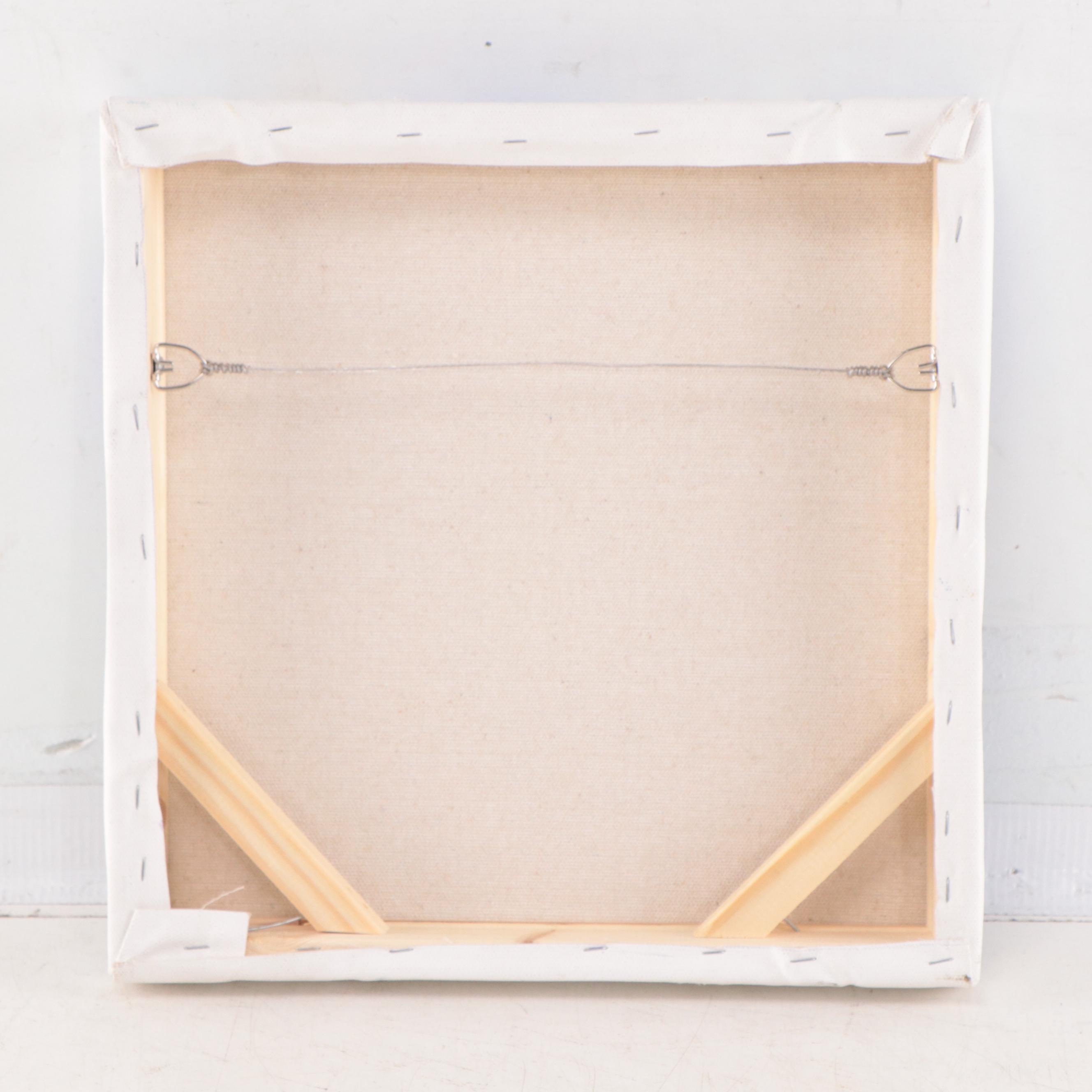 Non-Objective Abstract Acrylic Painting, 21st Century