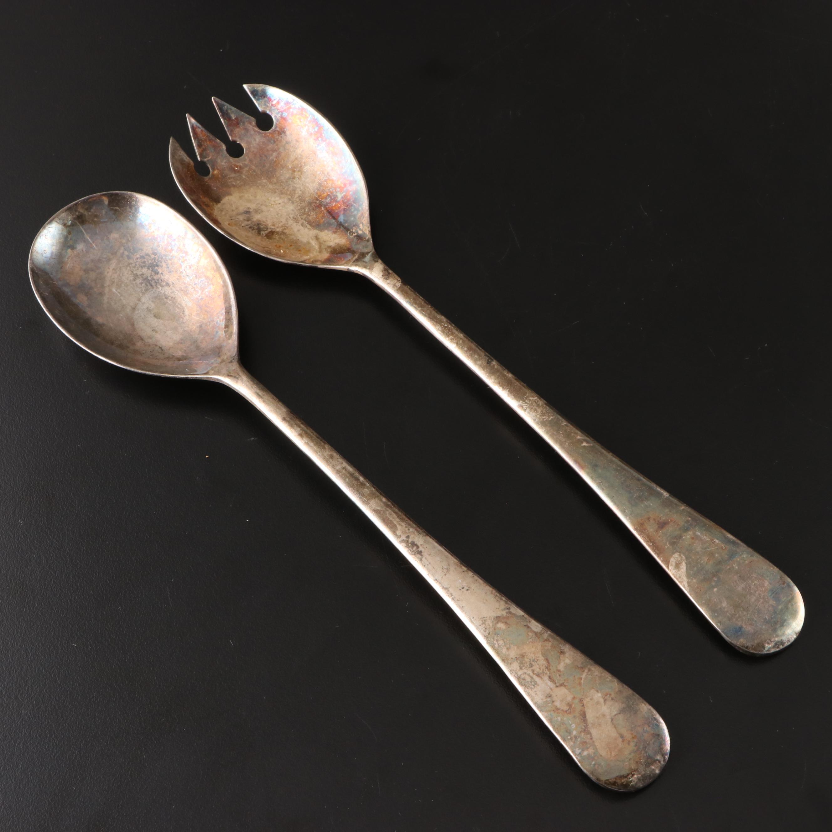 Web Sterling Silver Reproduction Paul Revere Bowl with Silver Plate Barware