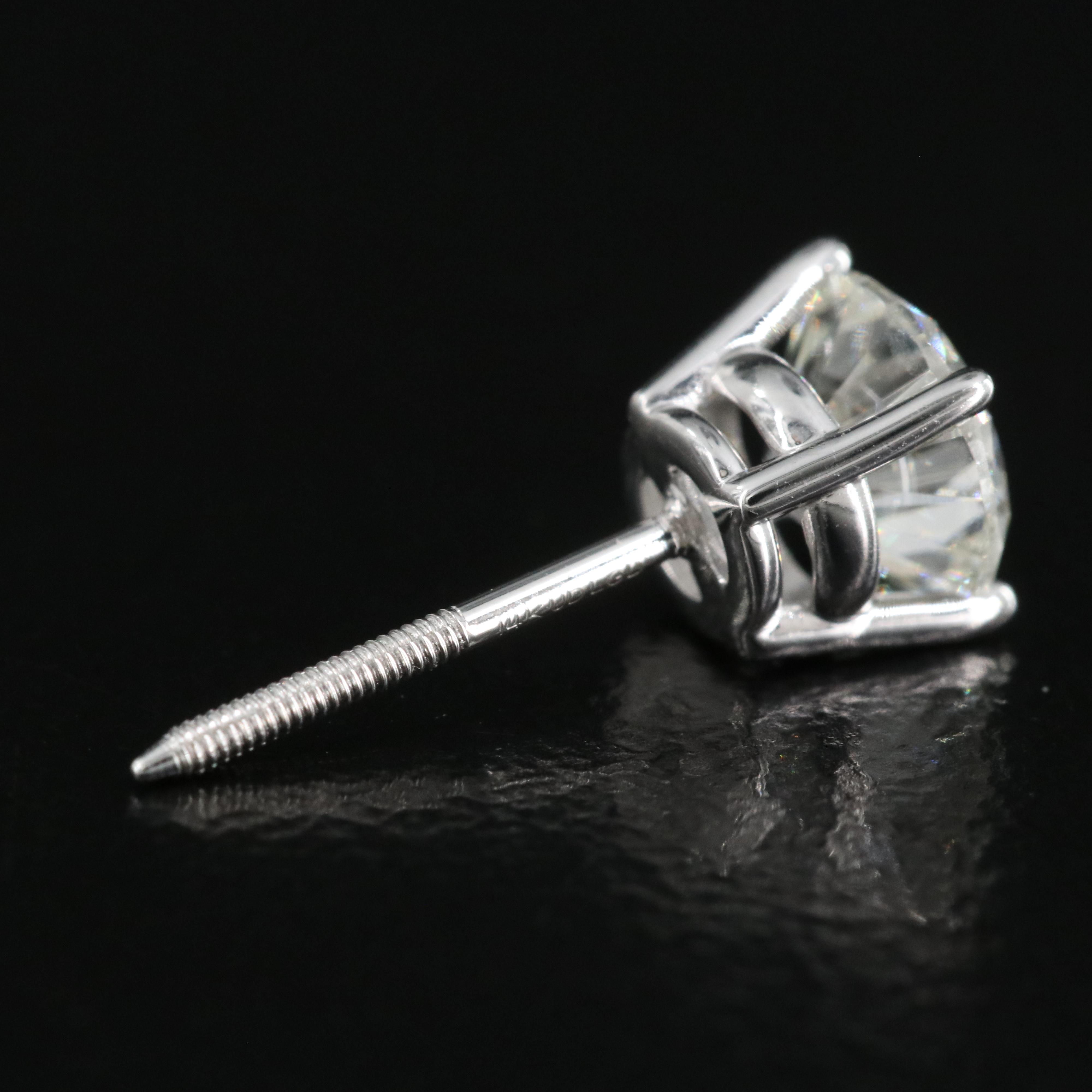 14K 1.05 CTW Lab Grown Diamond Stud Earrings