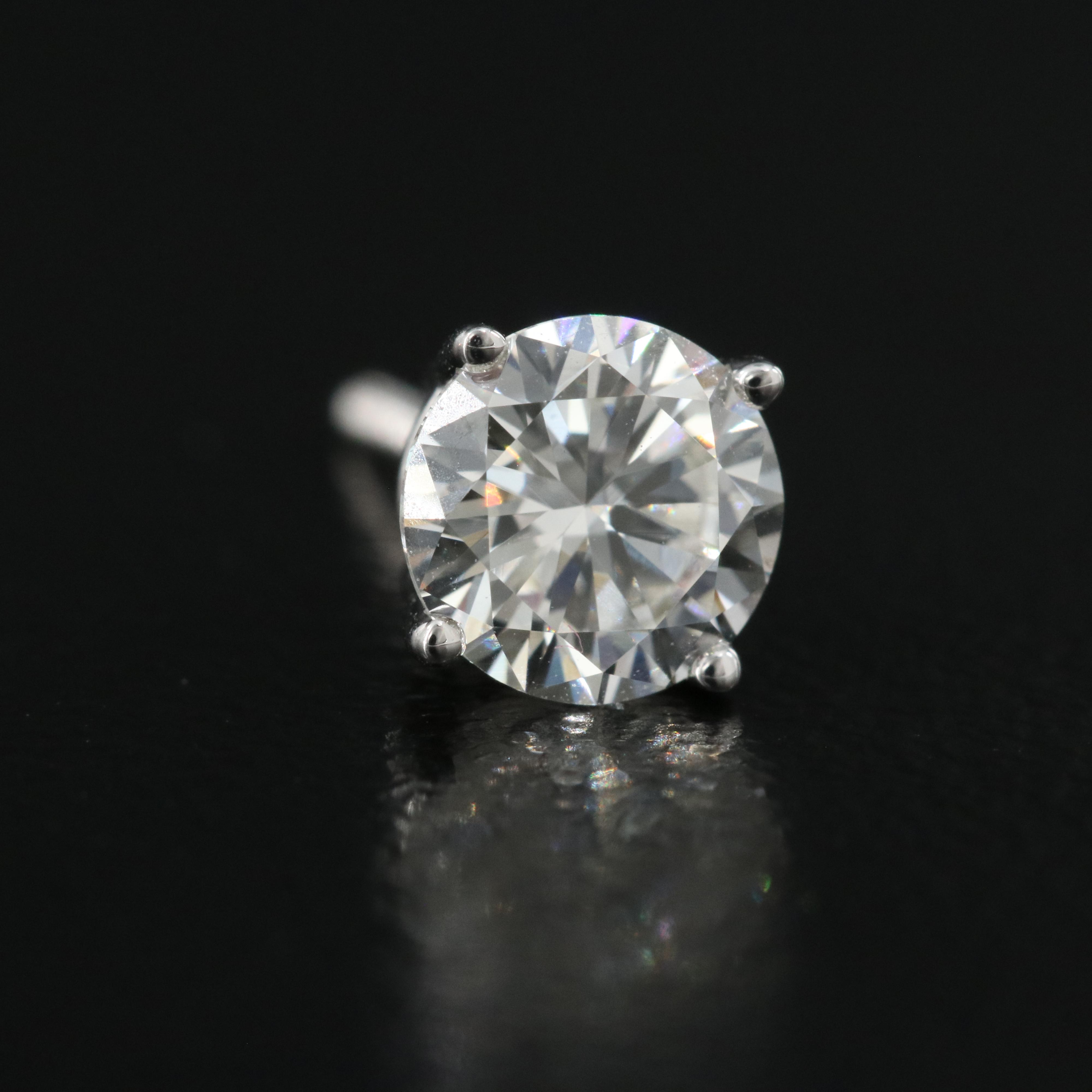 14K 1.05 CTW Lab Grown Diamond Stud Earrings