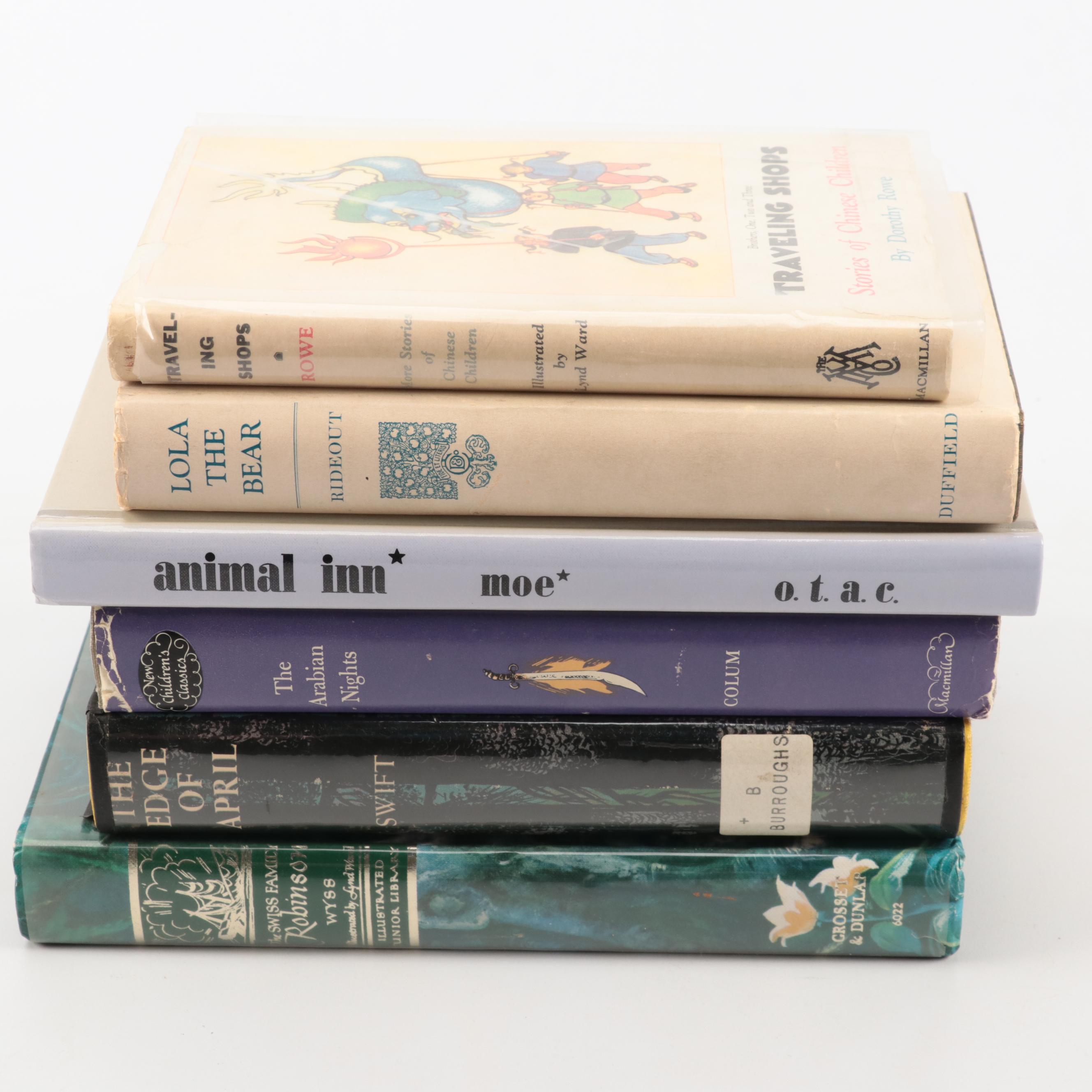 Lynd Ward Illustrated "The Swiss Family Robinson" by Johann Wyss and More Books