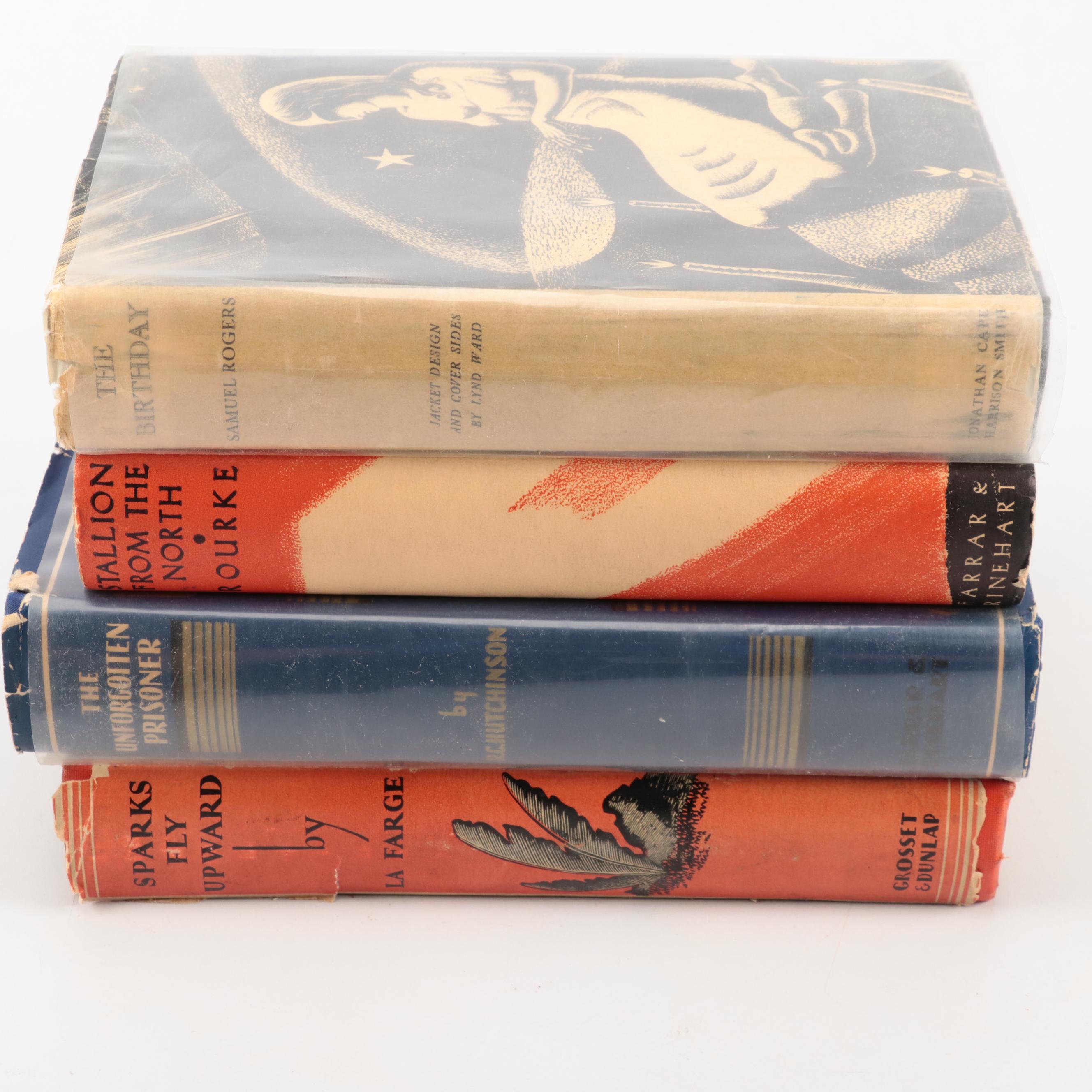 First Edition "The Birthday" by Samuel Rogers and More Books, 1930s