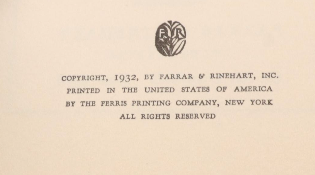 First Edition "The Birthday" by Samuel Rogers and More Books, 1930s
