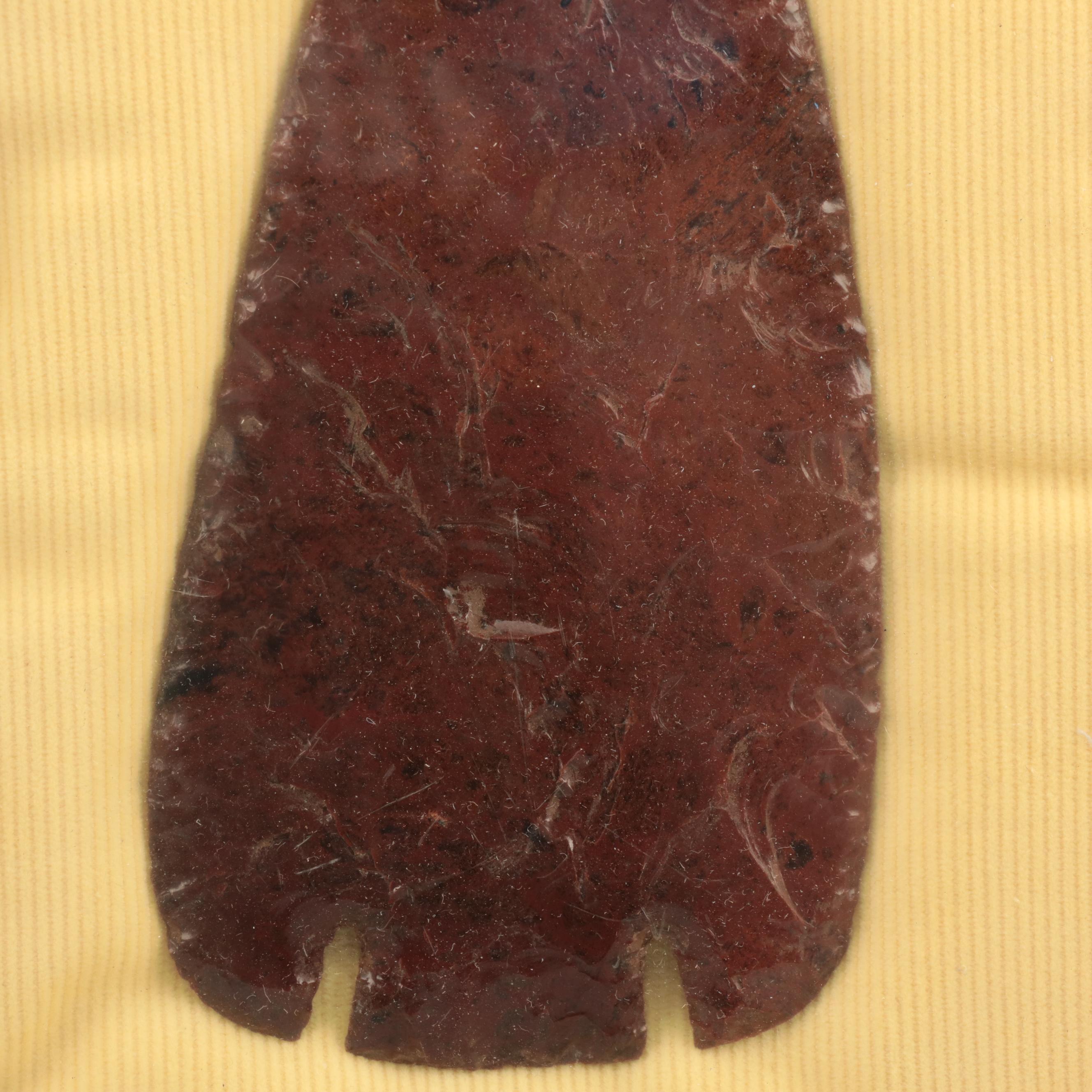 Mahogany Obsidian, Chert and Other Stone Projectile Points