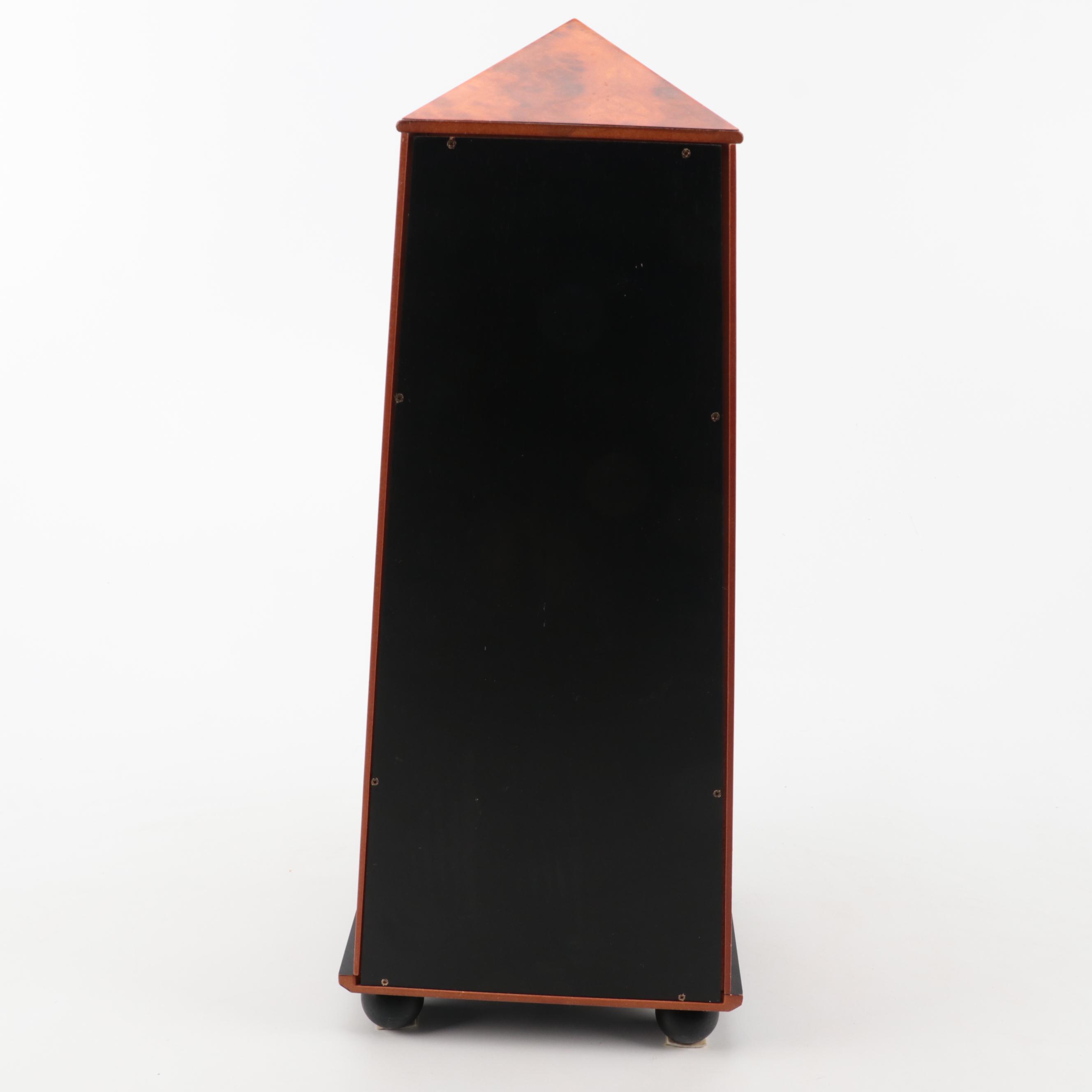 Silvestri Burl Tabletop Display Cabinet