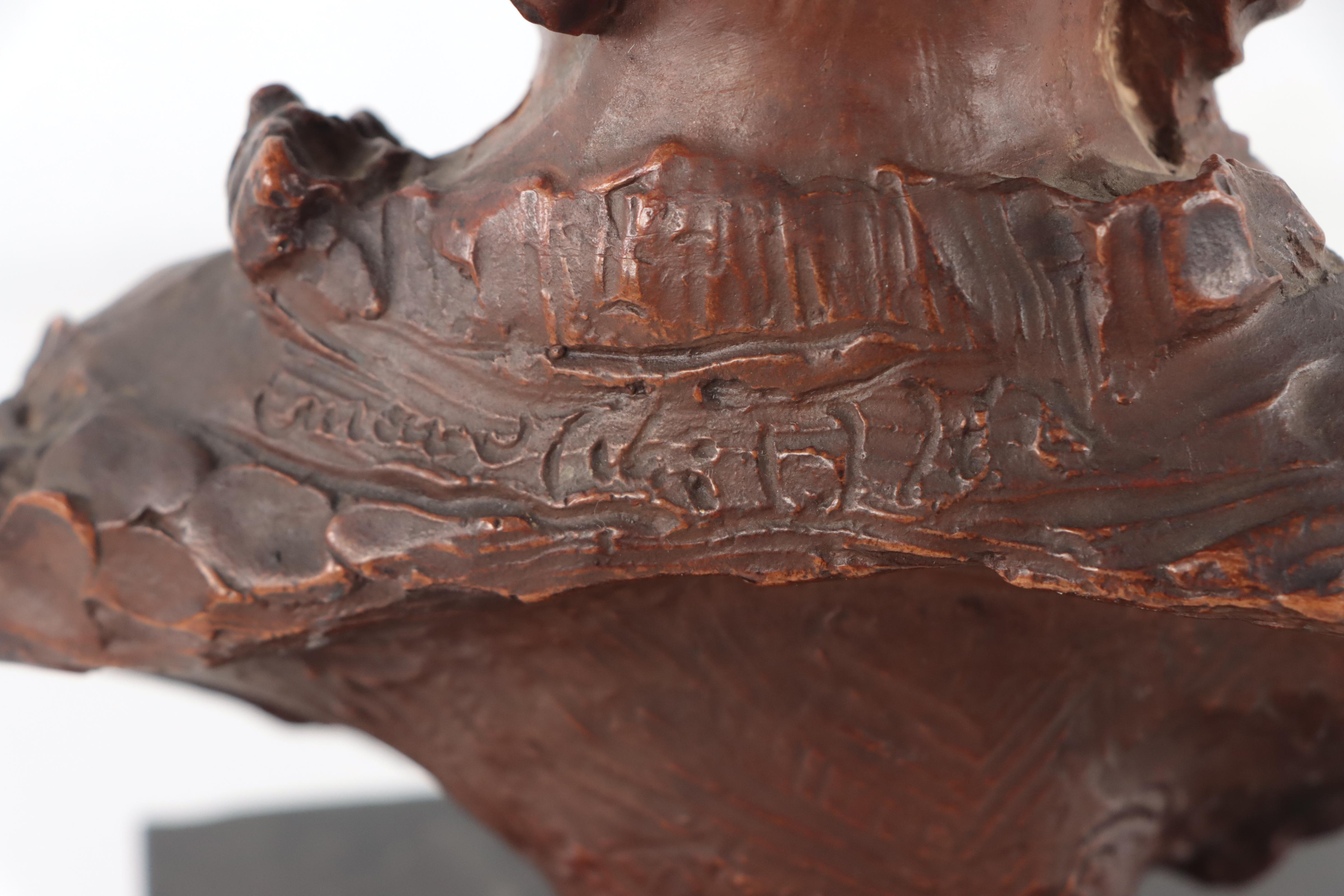 Resin Sculpture of Female Bust