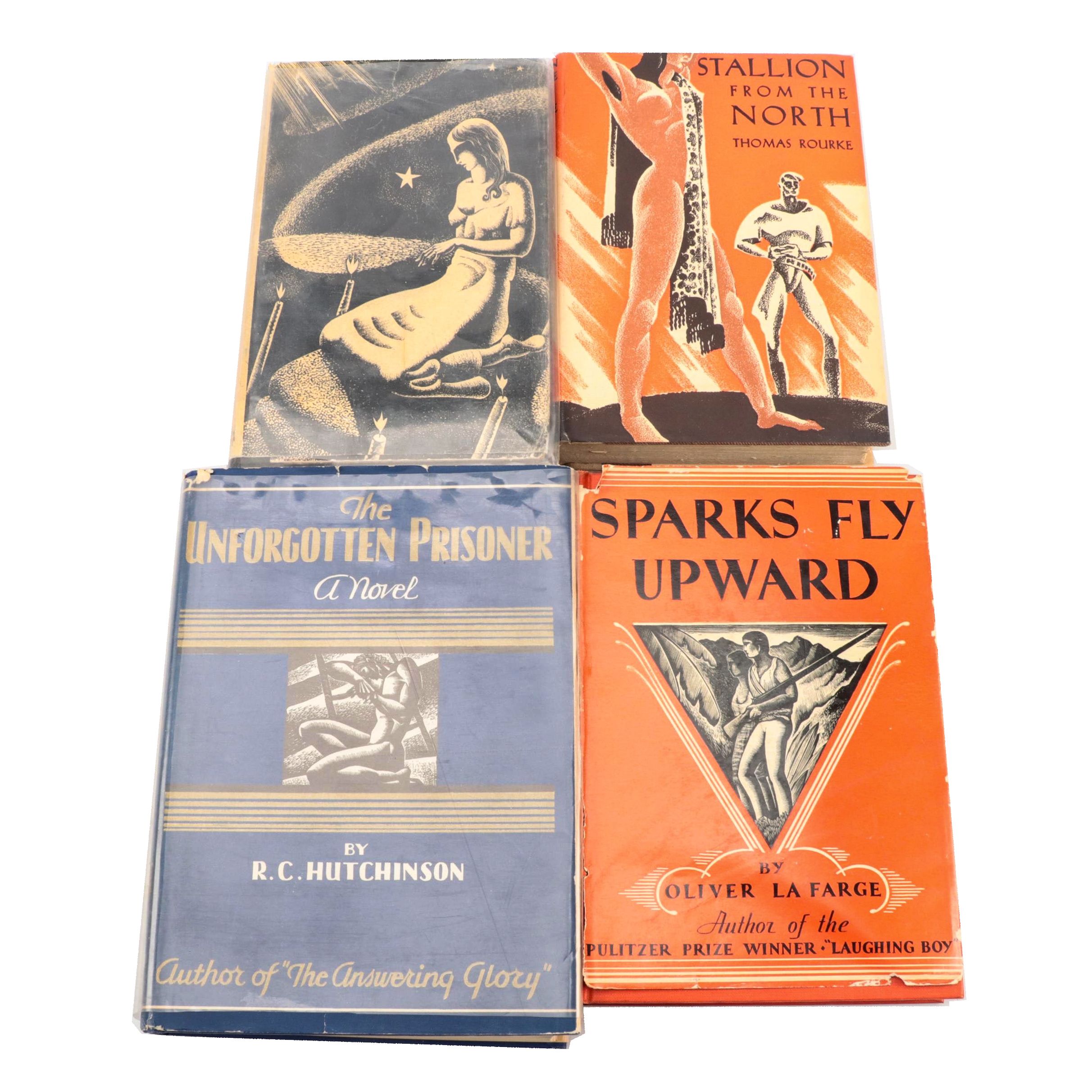 First Edition "The Birthday" by Samuel Rogers and More Books, 1930s