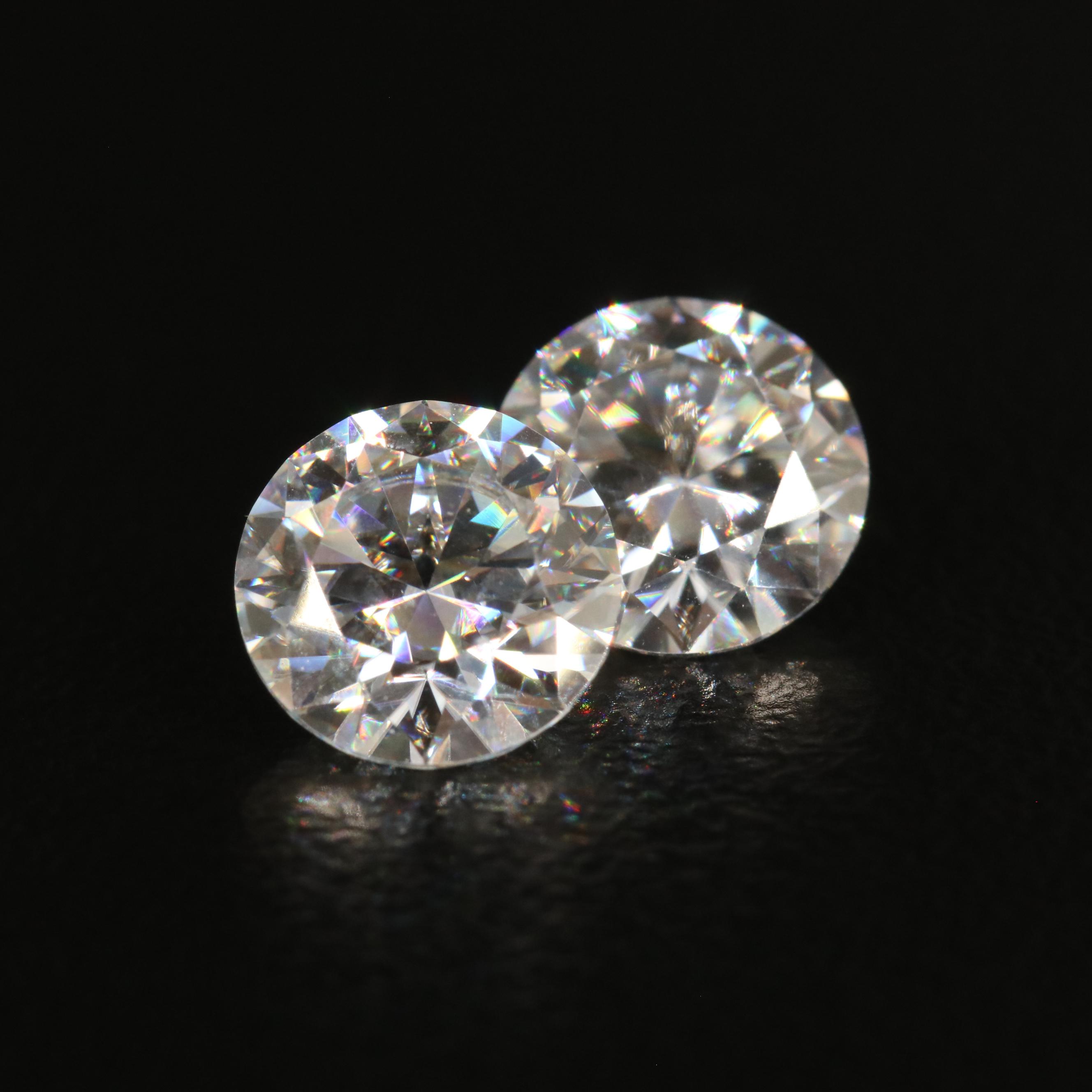 Loose 2.33 CTW Moissanite Lot