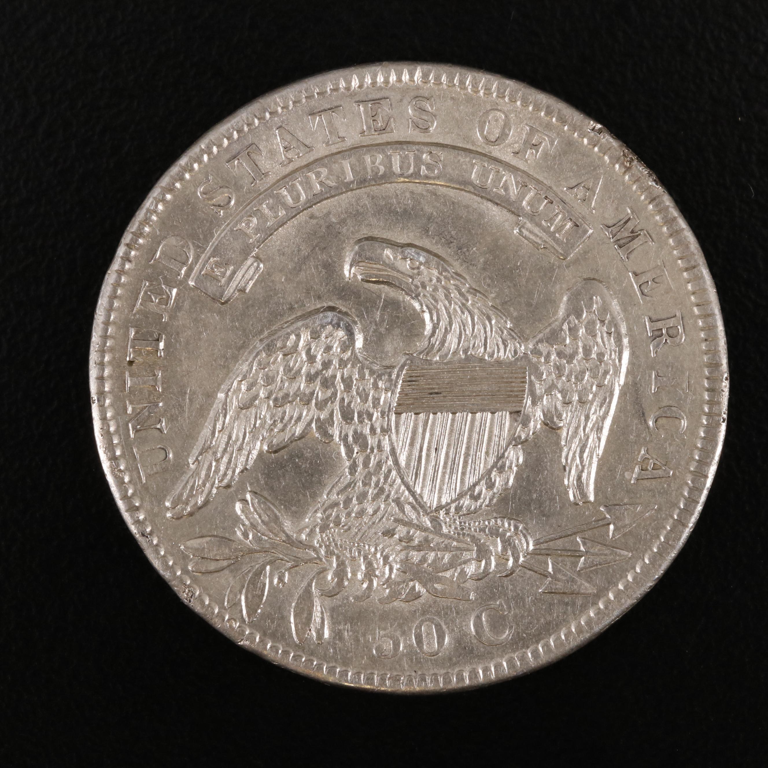 1834 Capped Bust Silver Half Dollar