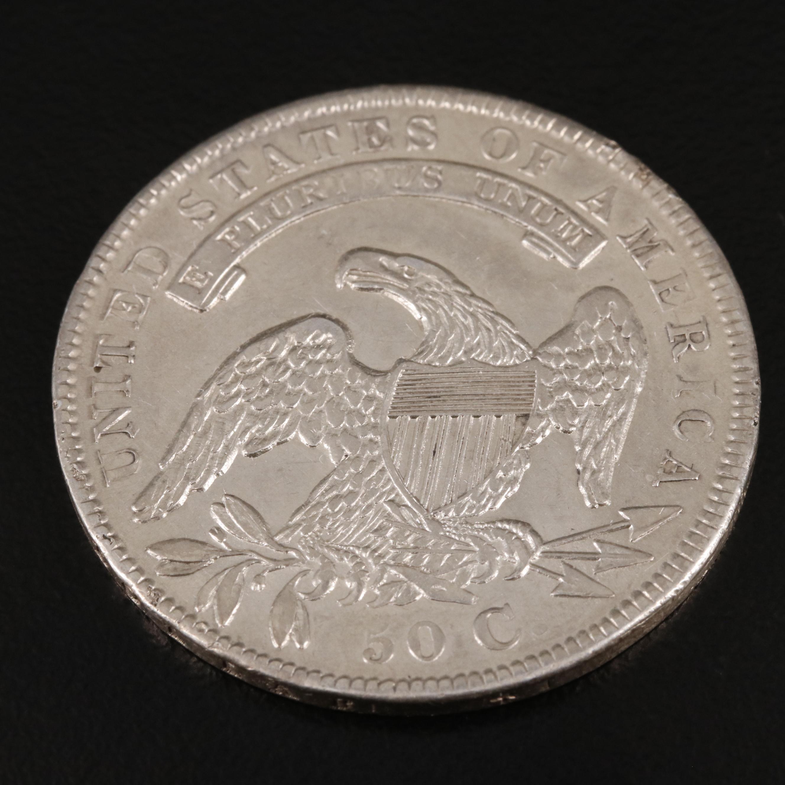 1834 Capped Bust Silver Half Dollar