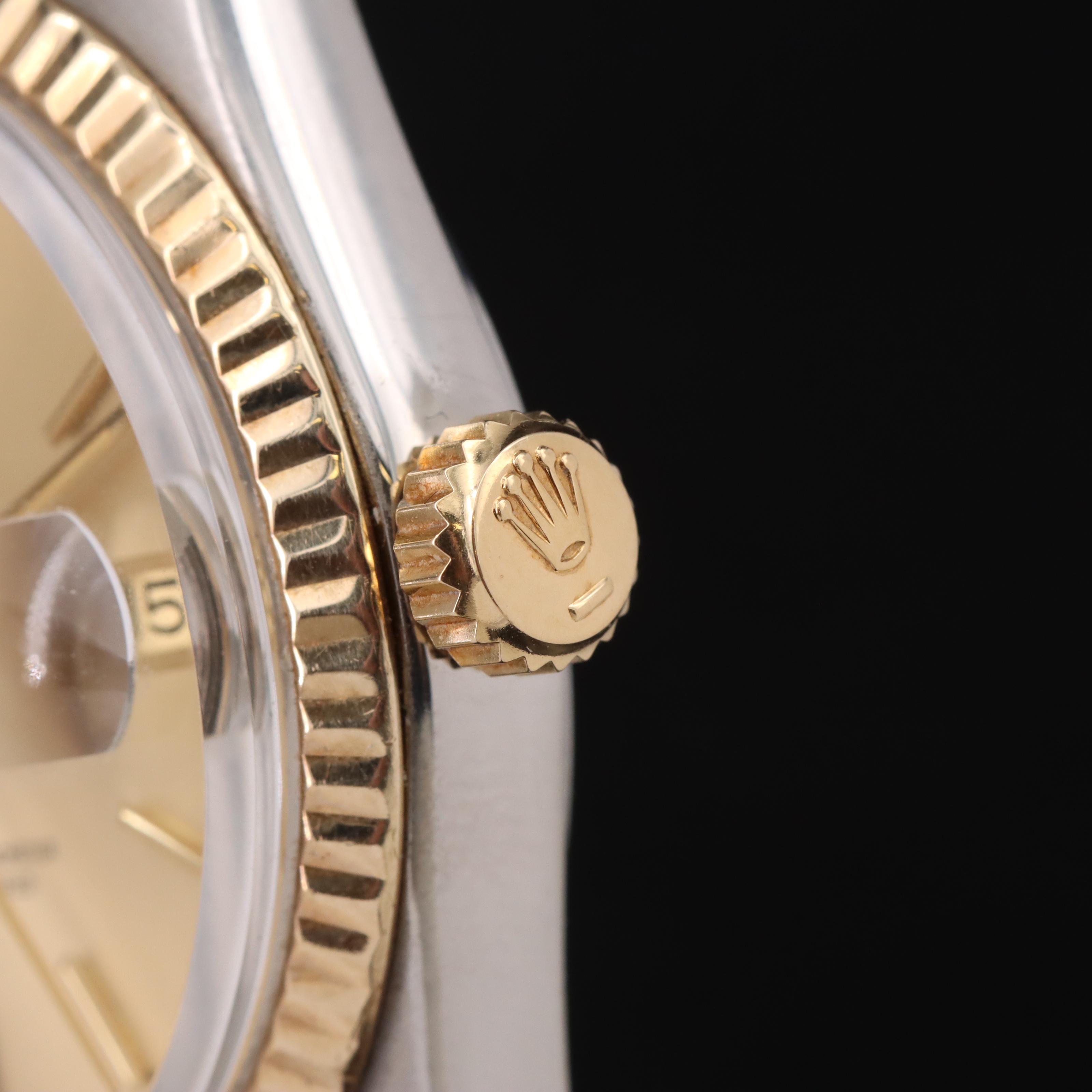 1980 Rolex Datejust 18K and Stainless Steel  Watch